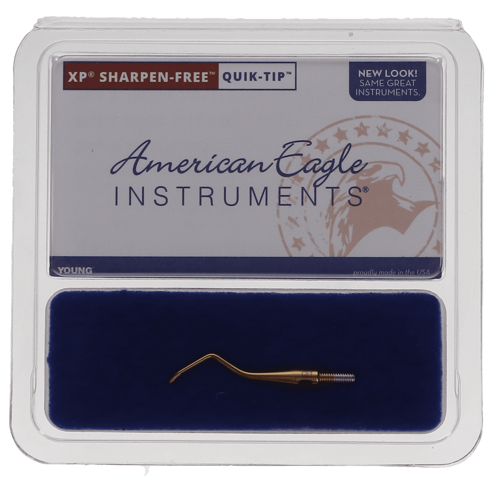 American Eagle Pro Thin Quik-Tip XP Scaler, #M23TB, Cone Socket, Double-Ended, Stainless Steel, 1/Pk, AESM23TBXPQT thumbnail 5