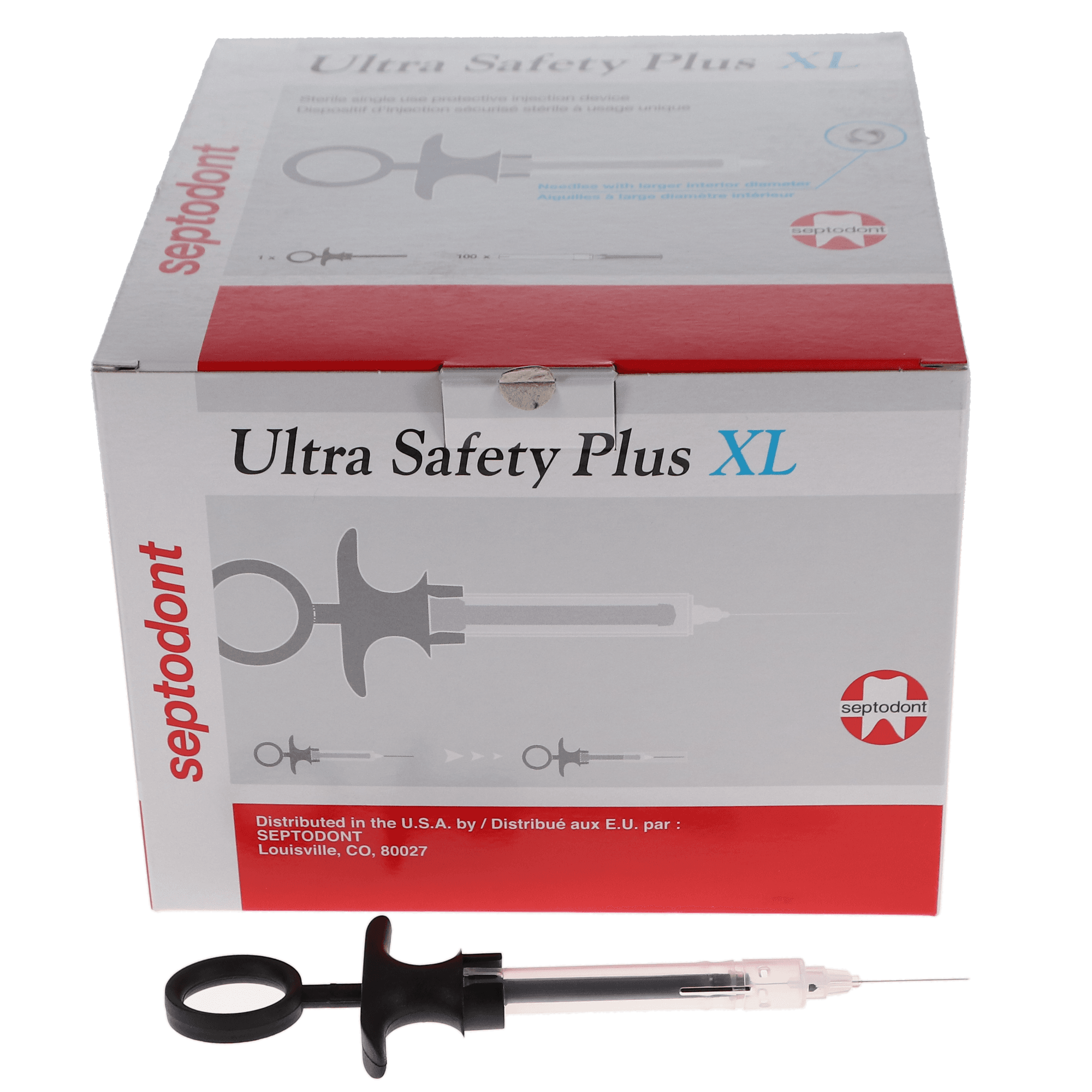 Septodont Ultra Safety Plus Twist XL Sterile Injection Needles, 30G Short, Blue, 100/Box with 1 Syringe Handle, 01N4501 thumbnail 11