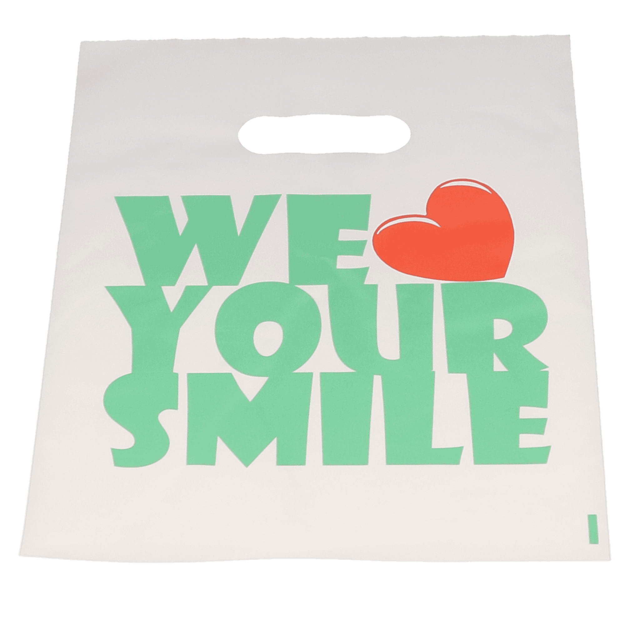 We Love Your Smile Patient Bags, Small, White, 7.5" x 9", 100/Pk, SBG62 thumbnail 2