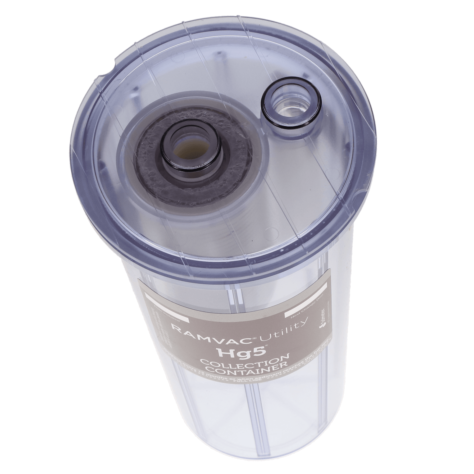 Solmetex RAMVAC Utility Hg5 Collection Container with Recycle Kit, HG5-CR-RVC - RAMVAC Utility Hg5 Collection Container with Recycle Kit - Image 1