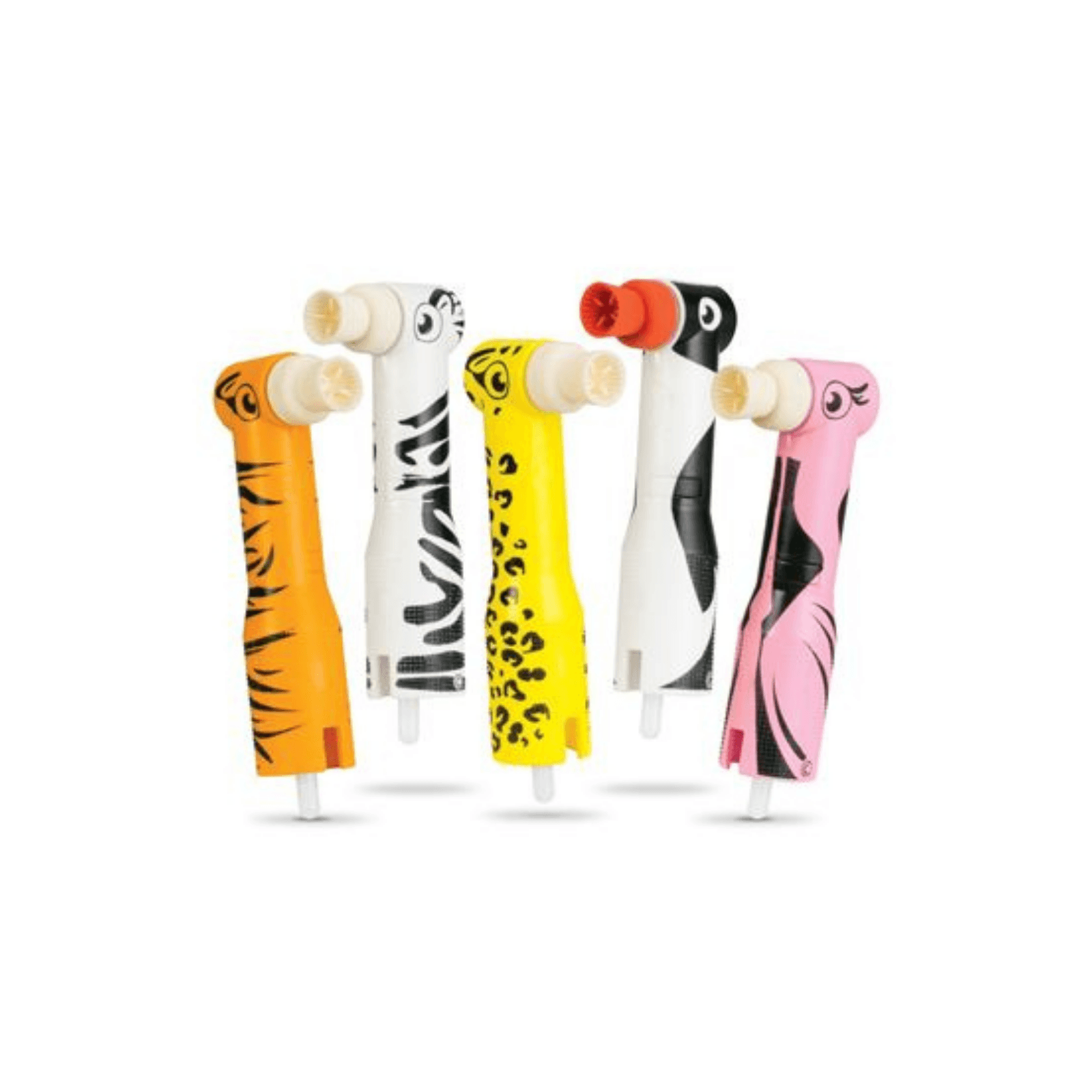Zooby Disposable Prophy Angles, Latex-Free, Soft White Cups, Assorted Animal Characters, 500/Box, 575050 thumbnail 8