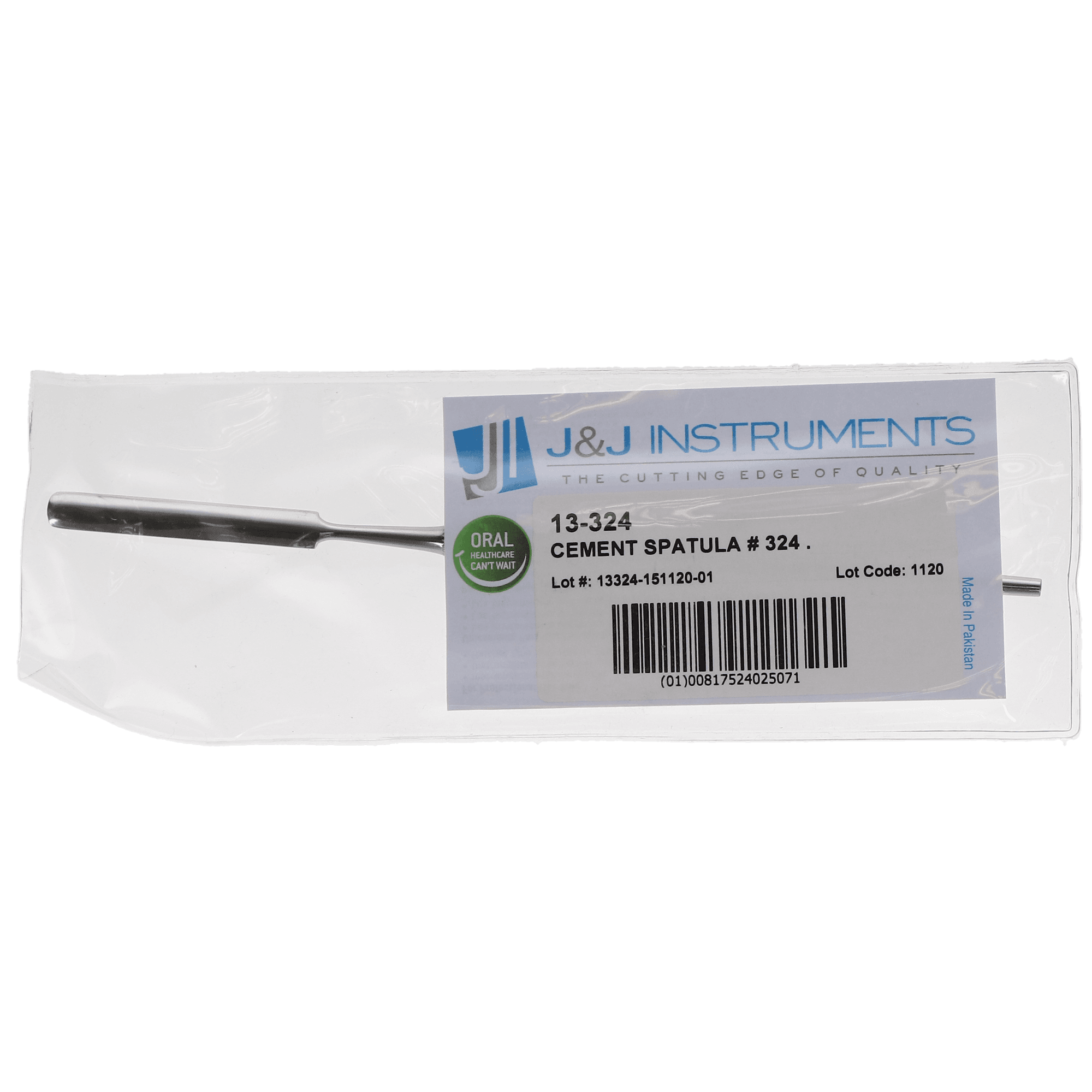 J&J Instruments Cement Spatula #324, Rigid, 13-324 thumbnail 3