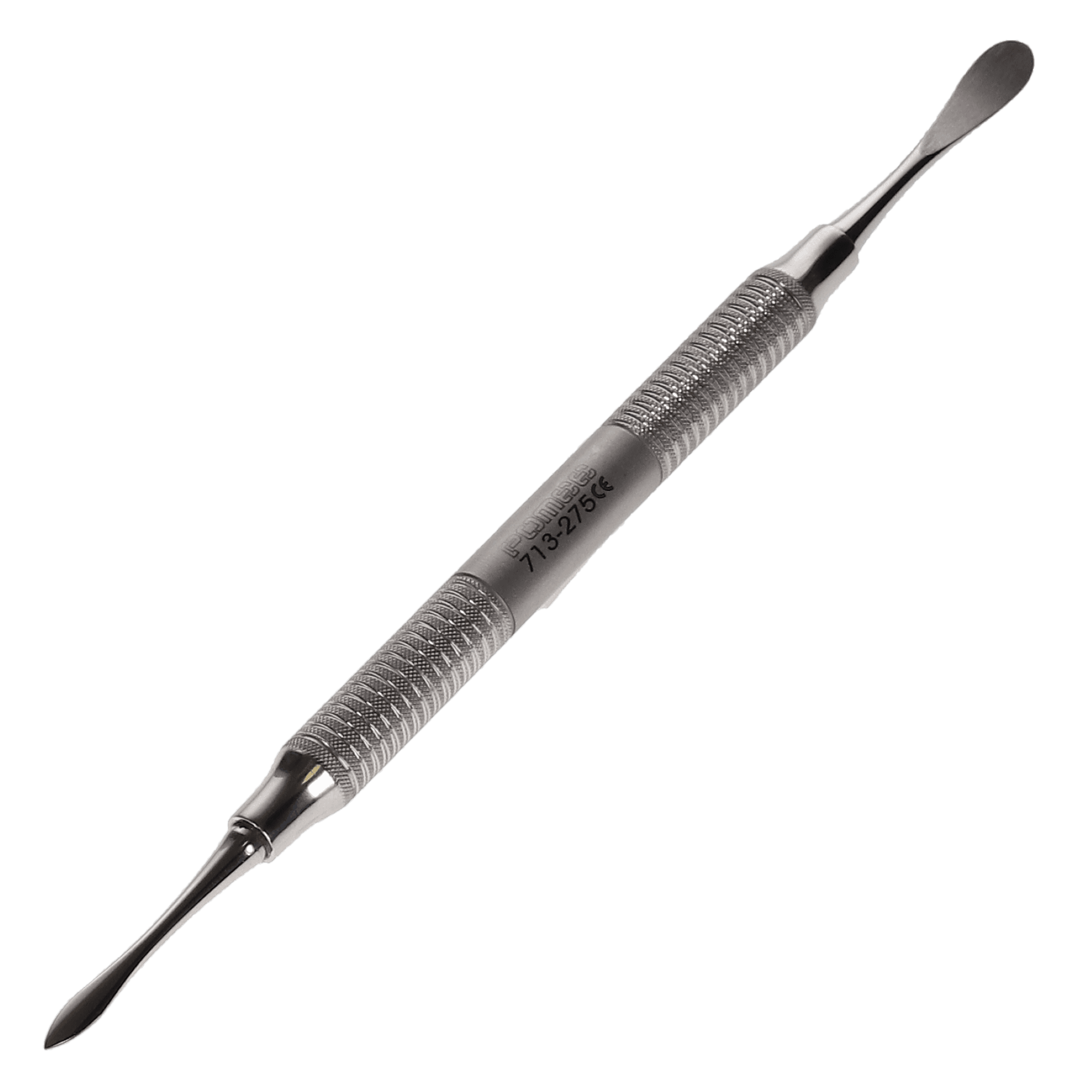 J&J Instruments St. Louis #7A Double-Ended Wax Spatula, Round Handle, Stainless Steel, 1/Pk, 13-275 - Wax Spatula, St. Louis, Double-End, Round Handle, # 7A, 1/Pk, IN13-275 - Image 1