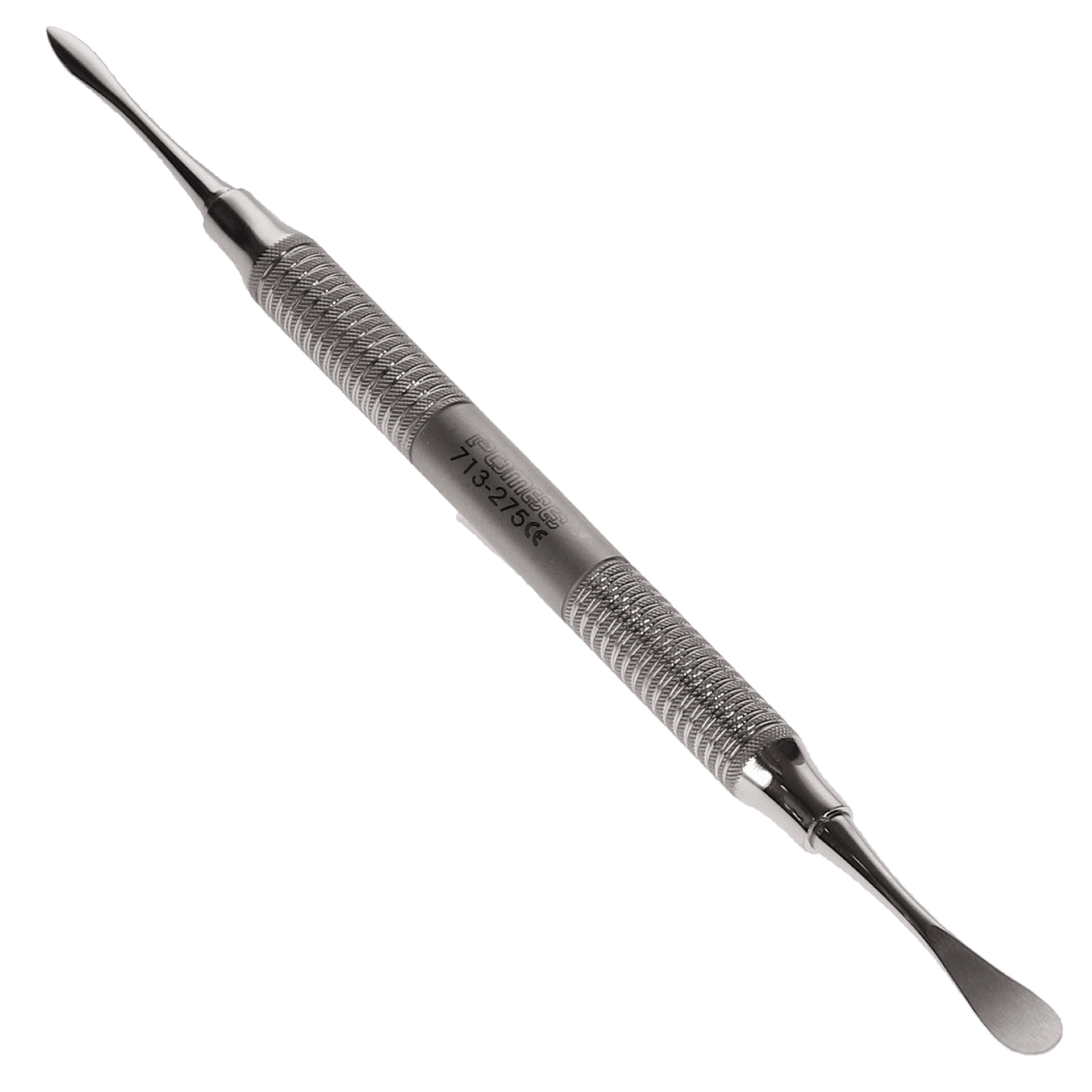 J&J Instruments St. Louis #7A Double-Ended Wax Spatula, Round Handle, Stainless Steel, 1/Pk, 13-275 thumbnail 2