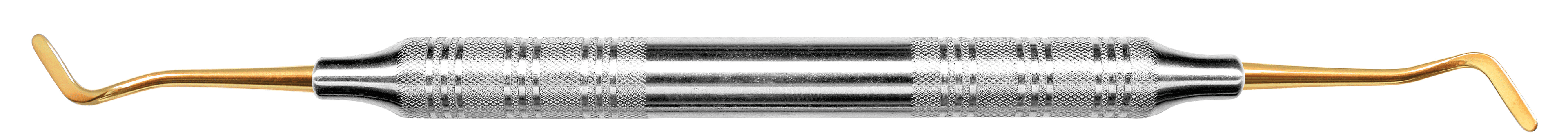 American Eagle Gregg #4-5 Composite Plastic Filling Instrument, Double-Ended Paddle/Paddle, TN Coated, 3/8" Stainless Steel Handle, AECAG4-5TNZ, 1/Pk thumbnail 2