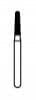NTI Diamond Bur, FG, Round End Taper, #855-014, Coarse, Green, 1.4 mm, 5/Pk, C855-014 thumbnail 2