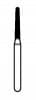 NTI Diamond Bur, FG, Round End Taper, #856-012, Fine, Red, 1.2 mm, 5/Pk, F856-012 thumbnail 2