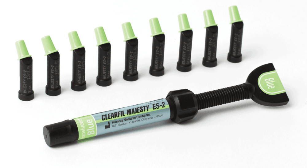 Clearfil Majesty ES-2 Premium Universal Nanohybrid Composite, Light-Cure, Syringe Refill, WE Enamel, 3.6 g, 1/Pk, 3056KA - Clearfil Majesty ES-2 Premium, Light-Cure, Syringe Refill, Universal Viscosity, 3.6 g, WE, 1/Pk, 3056KA - Image 1