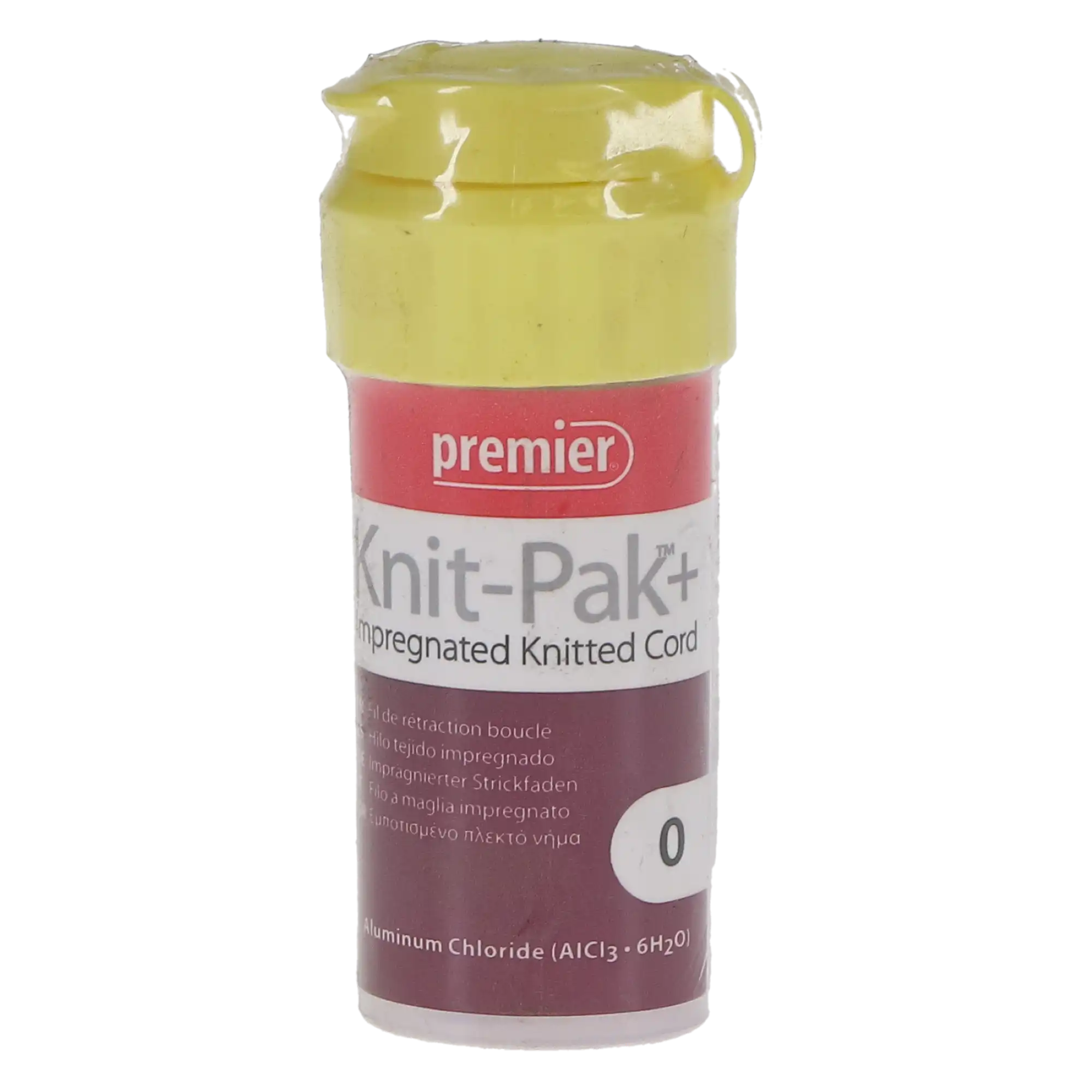 Knit-Pak+ Impregnated Knitted Retraction Cord, Aluminum Chloride, Size #0, Purple, 100", 1/Pk, 9007563 thumbnail 6