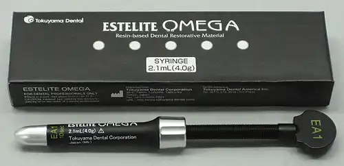 Estelite Omega Polychromatic Light-Cure Universal Composite, Shade EA3 Enamel, 4 g Syringe Refill, 1/Pk, 10723 thumbnail 6