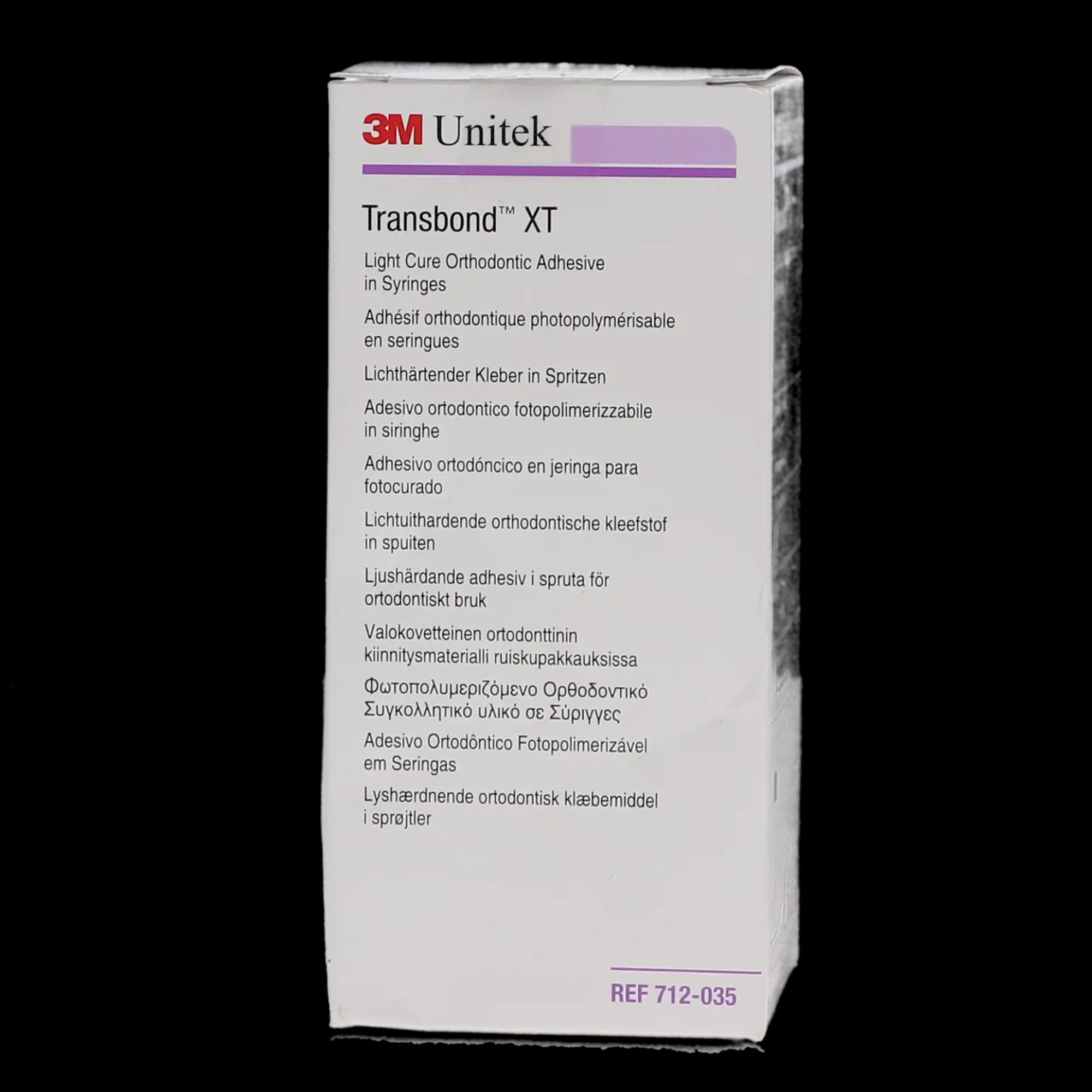 3M Transbond XT Light Cure Adhesive Syringe Kit, 712-035, Includes 2 x 4g Syringes, 6ml Primer, Brush Holder, 60 Brush Tips thumbnail 5
