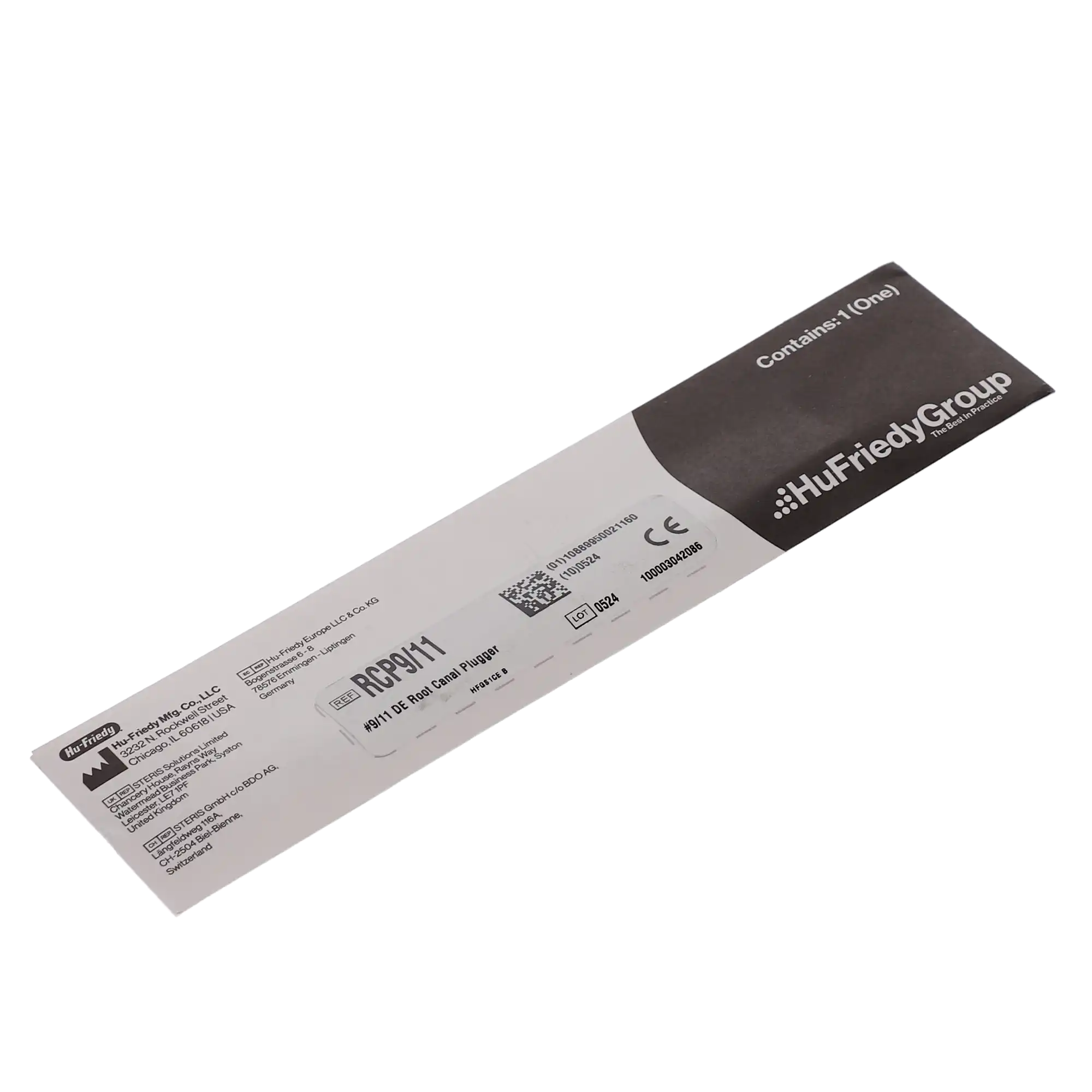 Hu-Friedy RCP9/11 Root Canal Plugger, Double-End, #33 Round Handle, Posterior, 9/11, 1/Pk thumbnail 4