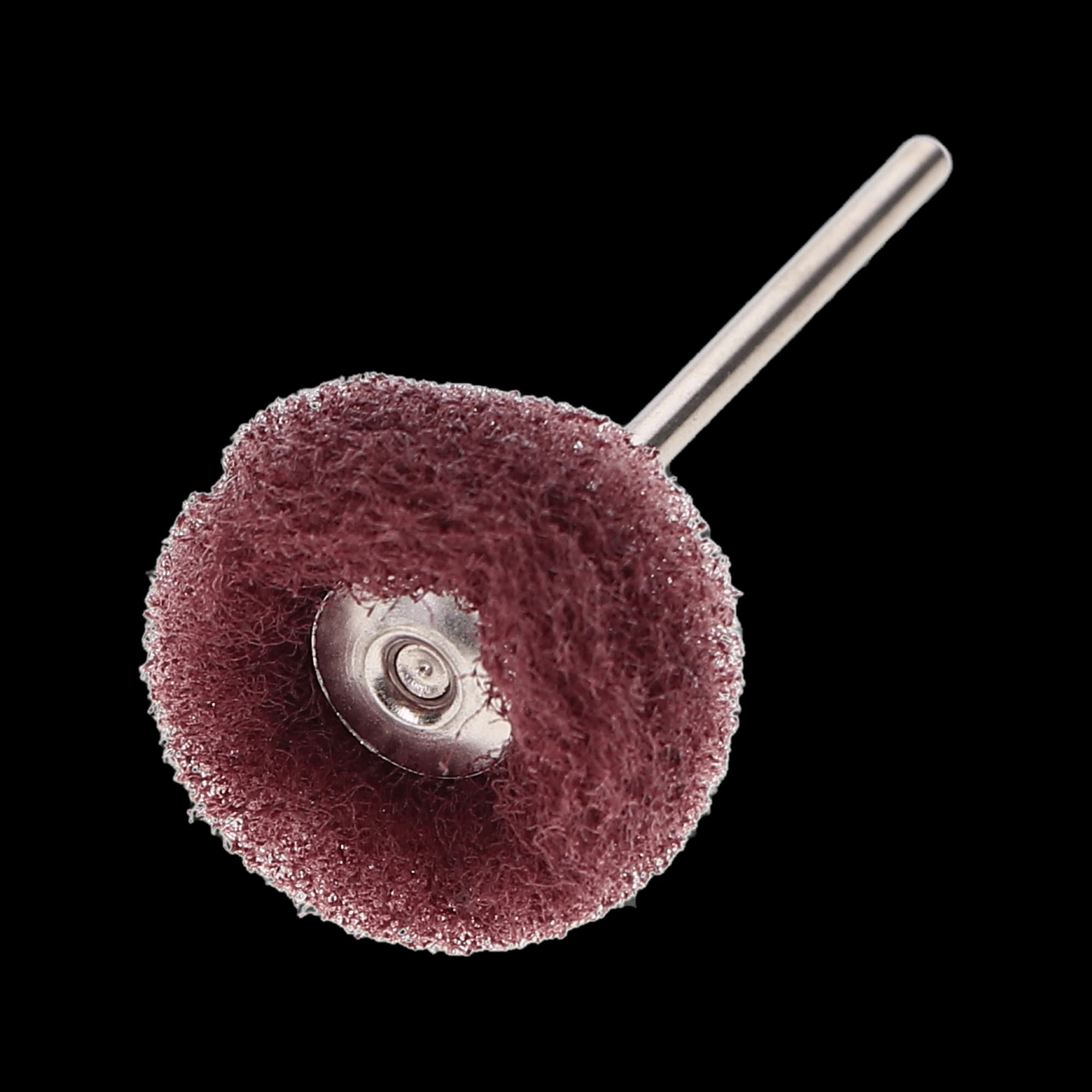 Hatho Miniature Scotch Brite Polishing Brushes, Handpiece, Fine, 12/Pk, 1670091 thumbnail 6