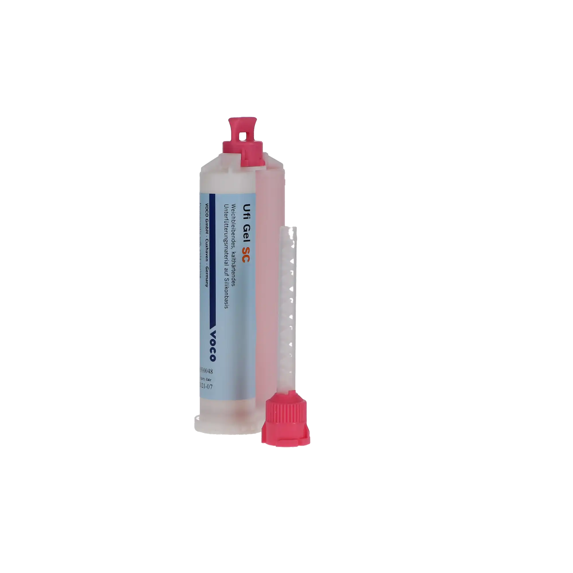 Ufi Gel SC Permanent Soft Denture Relining Material, A-Silicone, 50 mL Cartridge with 10 Mixing Tips, Refill, 2040 thumbnail 15