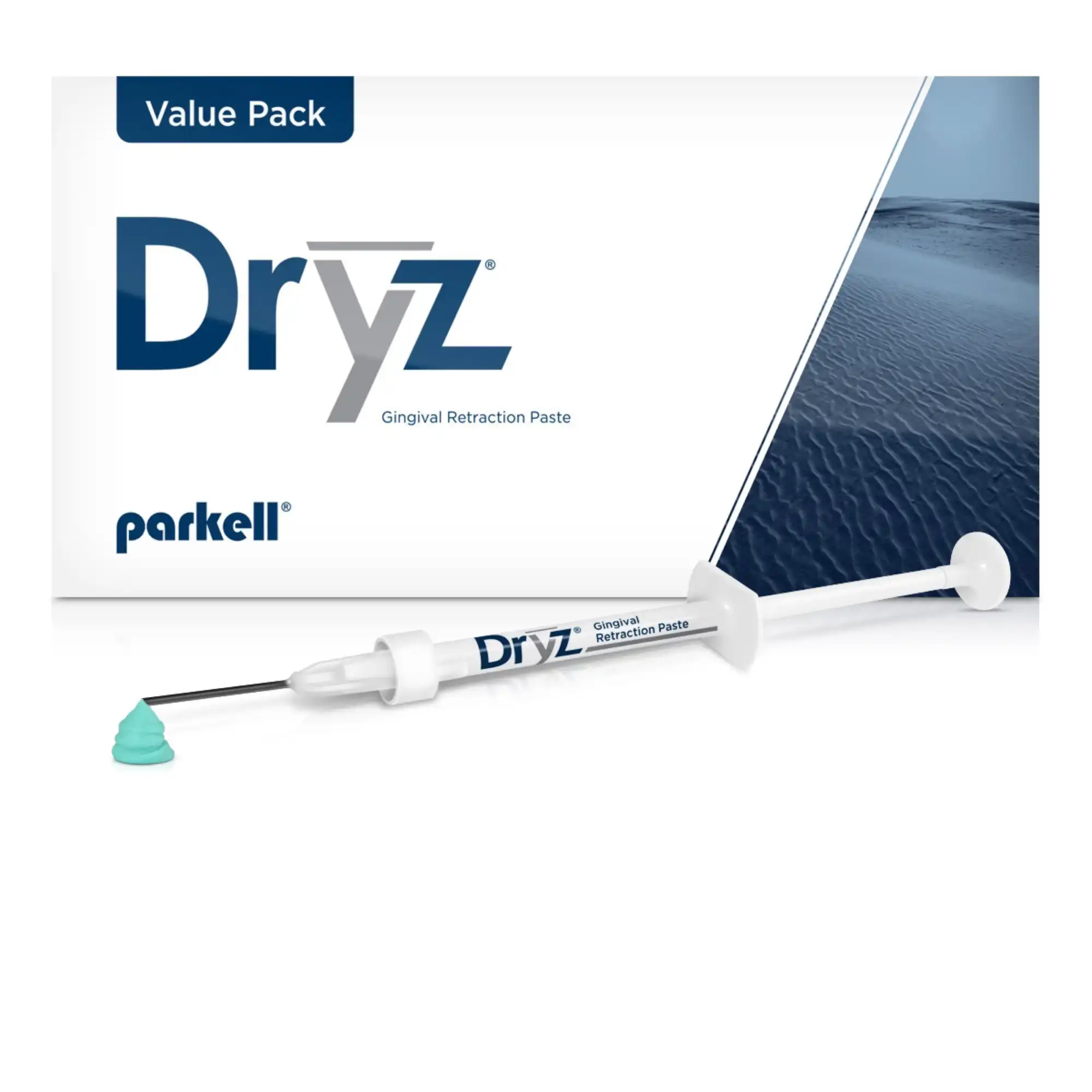 Dryz Blu Hemostatic Retraction Paste, 0.5 ml Syringes, Value Pack, 25/Bx, S191 thumbnail 2