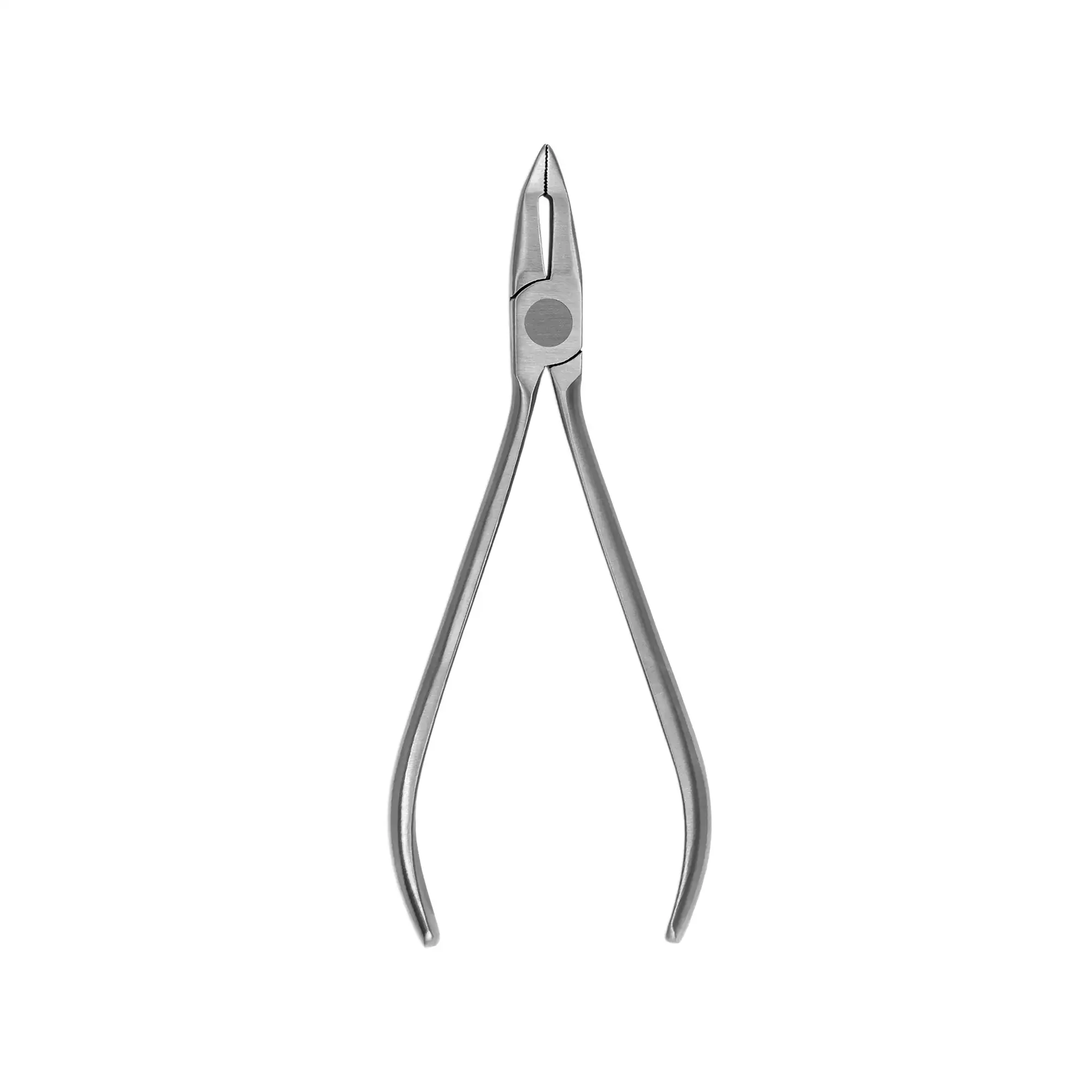 Hu-Friedy Weingart Utility Pliers, Serrated, Long Handle, Tapered 32°, Stainless Steel, 678-201L, 1/Pk thumbnail 2