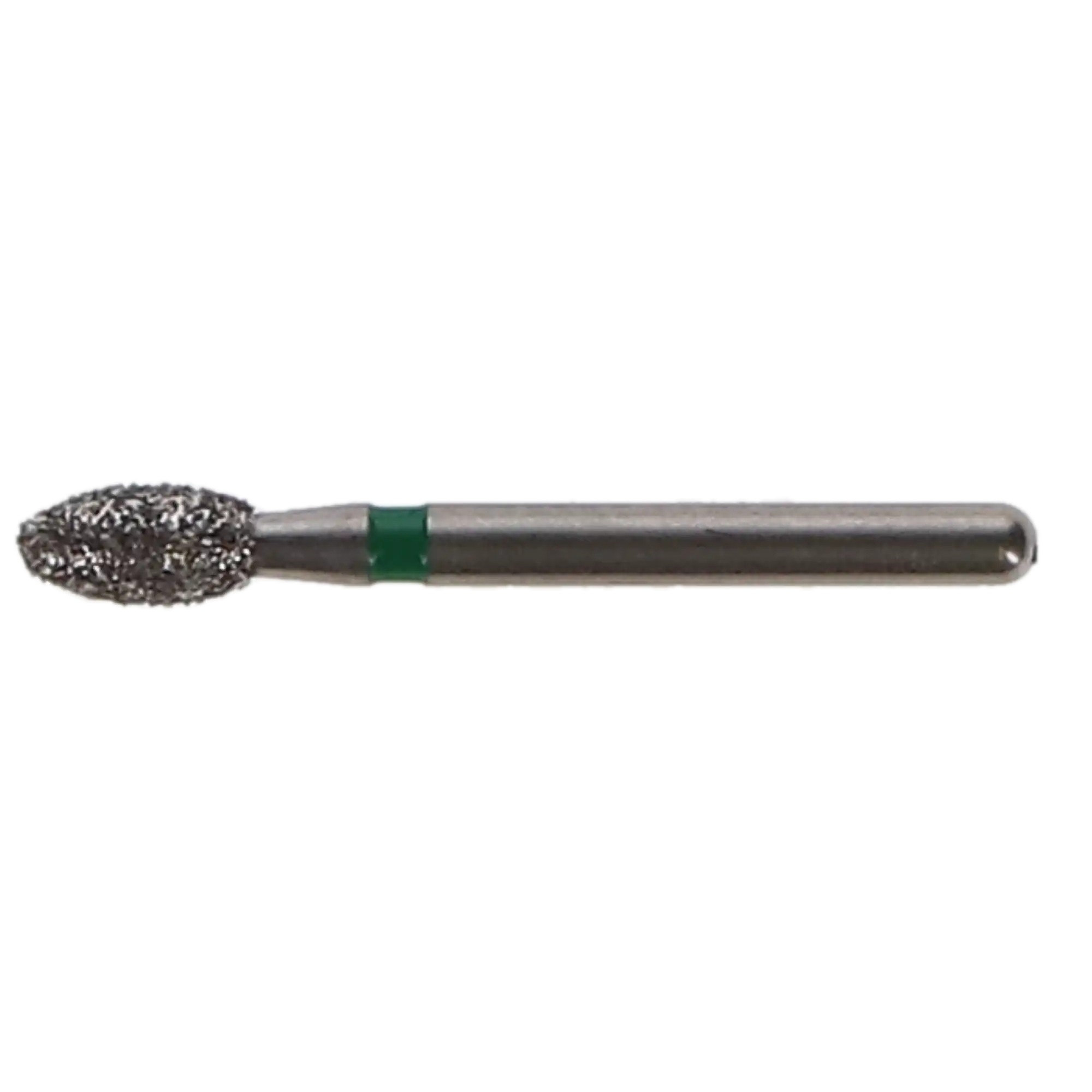 Meisinger Multi-Use Diamond Bur, FG, Football/Egg, #833G-023, 2.3 mm Head, 4.2 mm Working Length, Coarse, Green, 5/Pk, 833G-023-FG thumbnail 7