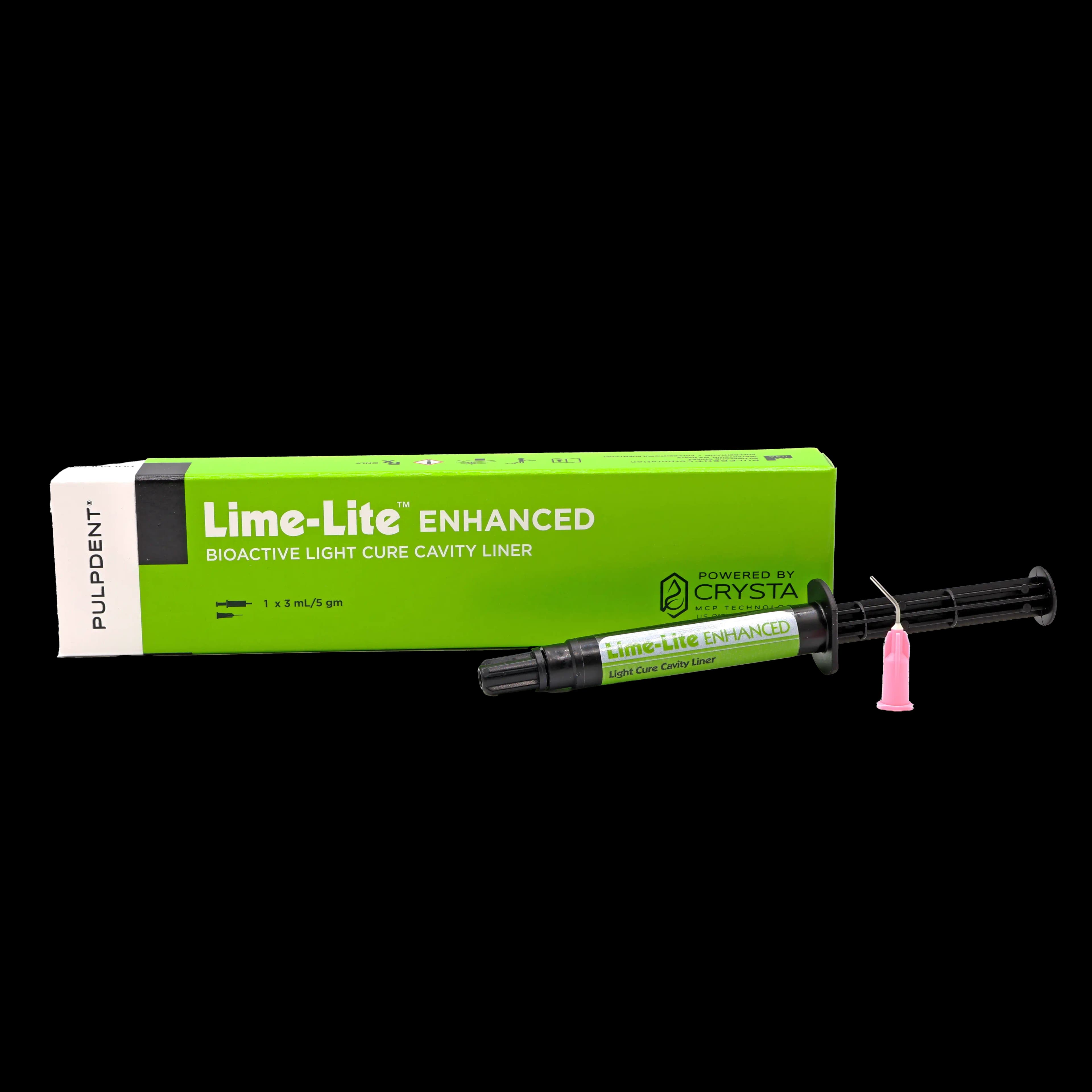 Lime-Lite Enhanced Light Cure Cavity Liner Refill, 3 mL Syringe, LLE3 thumbnail 12