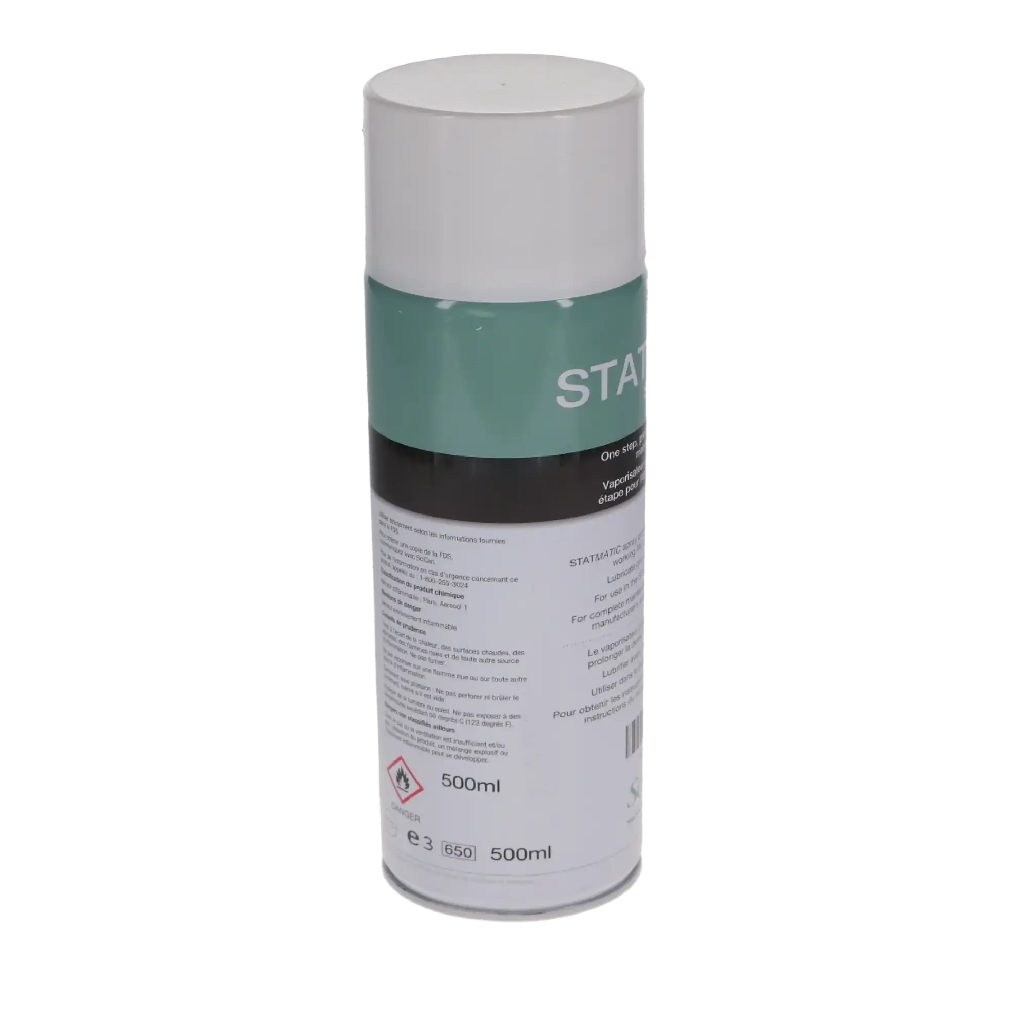 Statmatic Cleaning & Lubricating Spray for Handpiece Maintenance Units, 500 mL Can, STM500-6NA thumbnail 5