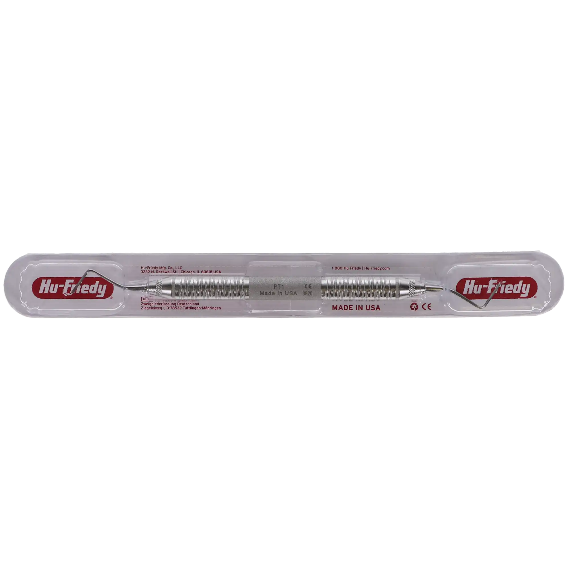 Hu-Friedy Periotome #1, Double-End Posterior, #6 Satin Steel Handle, 1/Pk, PT1 thumbnail 5