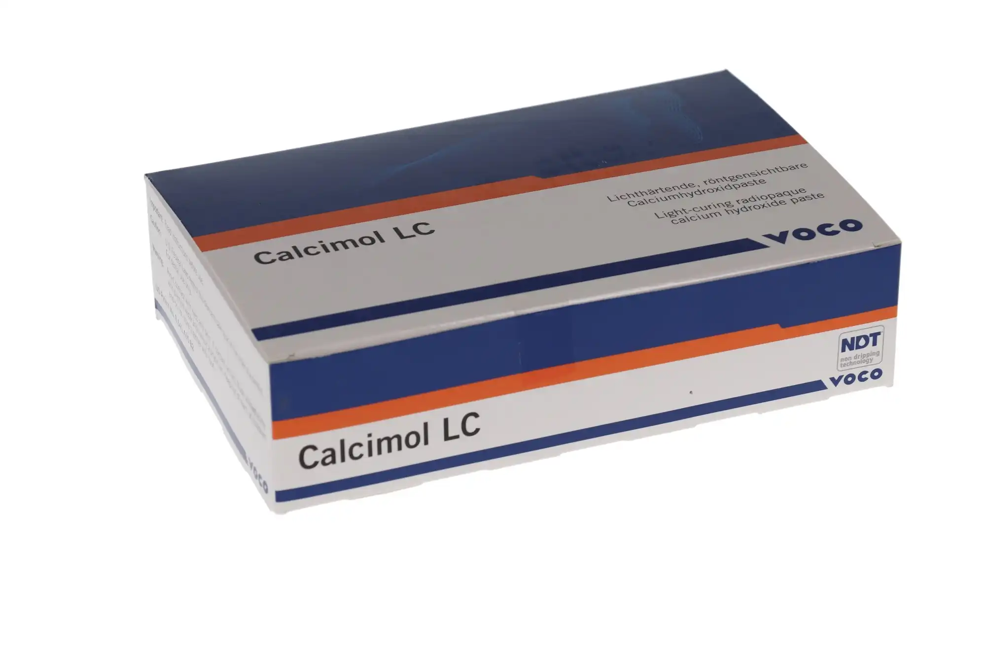 VOCO Calcimol LC Light-Cure Calcium Hydroxide Liner Paste, Radiopaque, 2.5g NDT Syringe, 2/Pk, Ref 1307 thumbnail 5