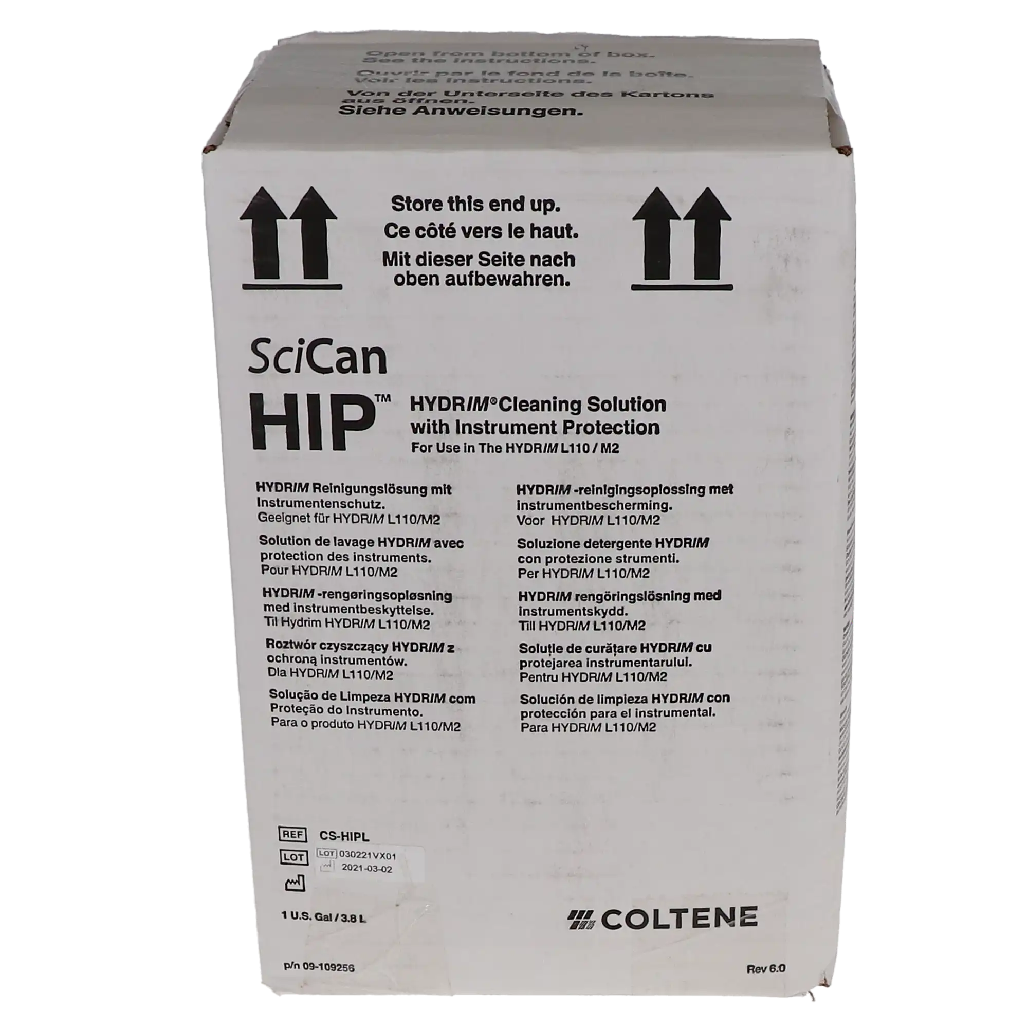 SciCan HIP Hydrim Cleaning Solution, 3.8 L Bottles, 2/Case, CS-HIPL thumbnail 9