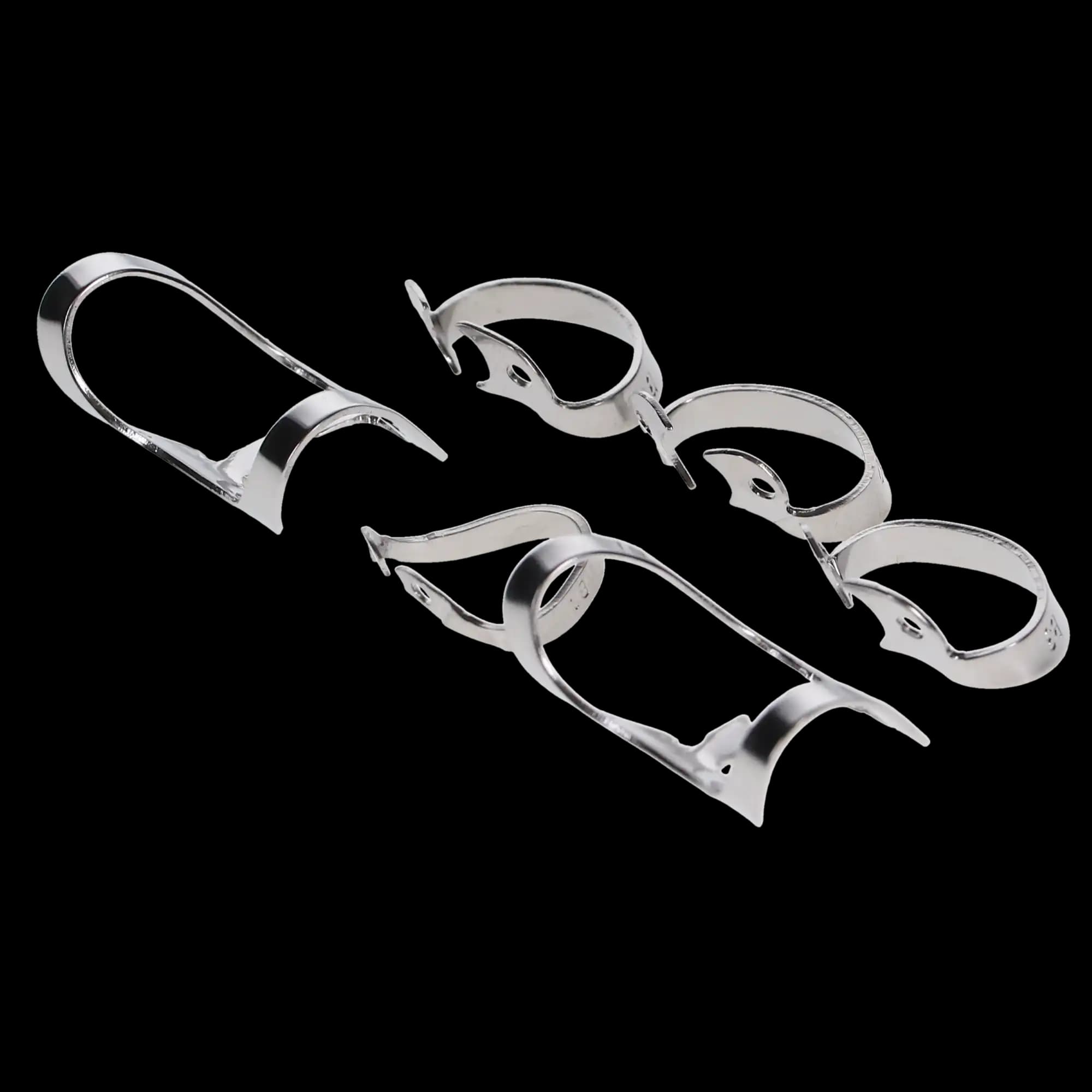 Hygenic Brinker Universal Rubber Dam Clamp Set, Contains B1-B6 Wingless Tissue Retractor Clamps, 6/Pk, H01054 thumbnail 3