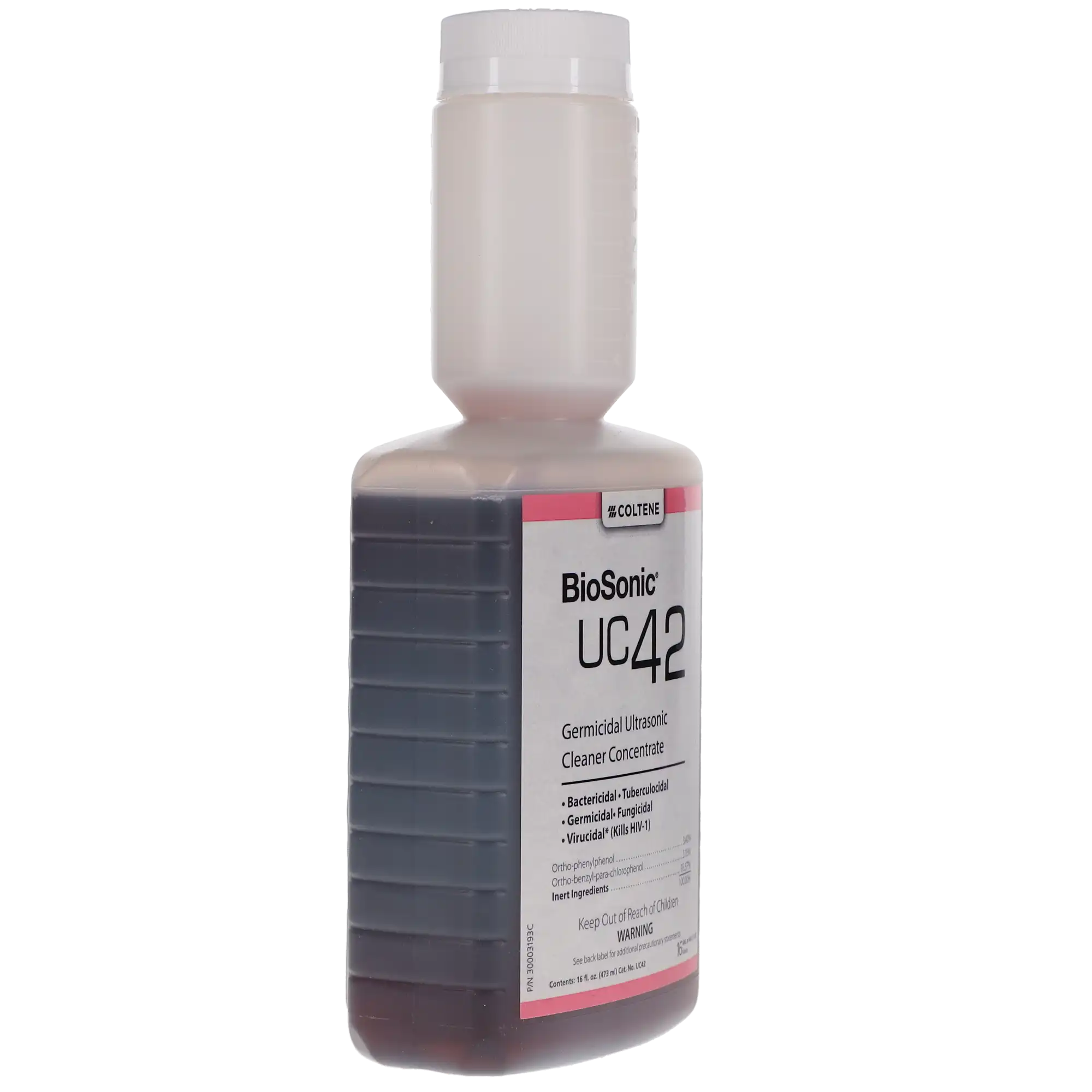 BioSonic UC42 Germicidal Ultrasonic Cleaning Solution Concentrate, 16 oz MeterDose Bottle, Makes 16 Gallons, UC42 thumbnail 5