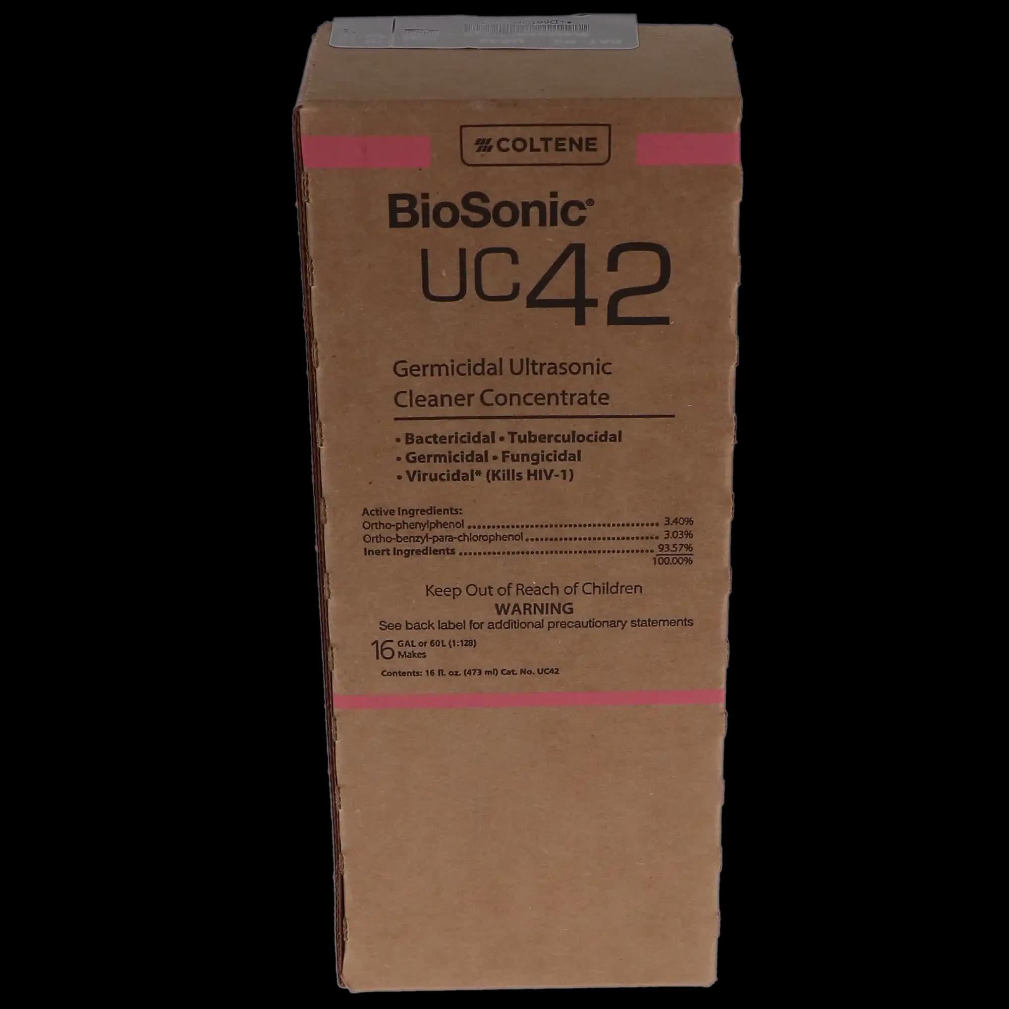 BioSonic UC42 Germicidal Ultrasonic Cleaning Solution Concentrate, 16 oz MeterDose Bottle, Makes 16 Gallons, UC42 thumbnail 8