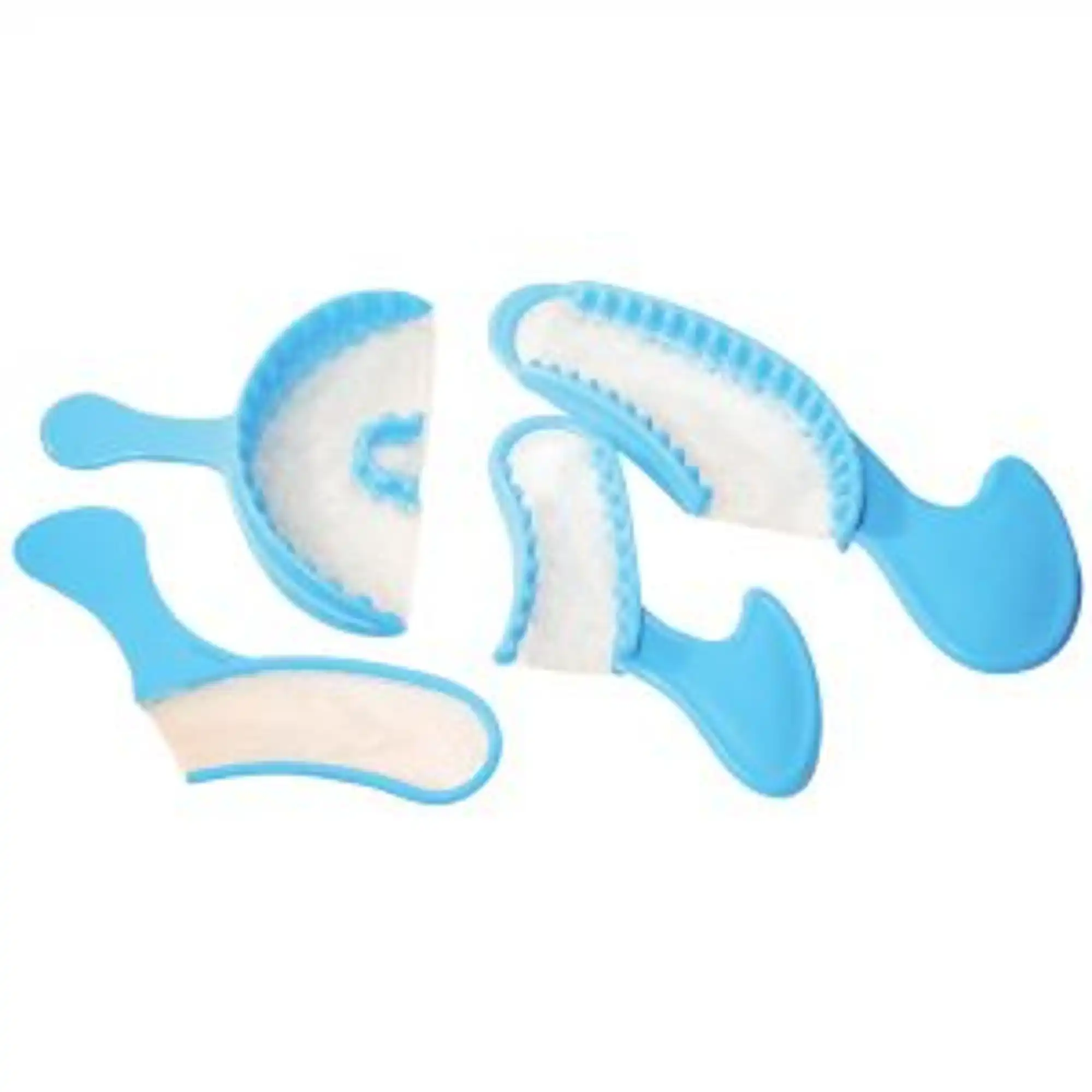 Defend Posterior Bite Trays, Disposable Dual-Arch Impression Trays, 50/Box, BT-1002 - MYDENT DEFEND BITE TRAYS, BT-1002 - Image 1