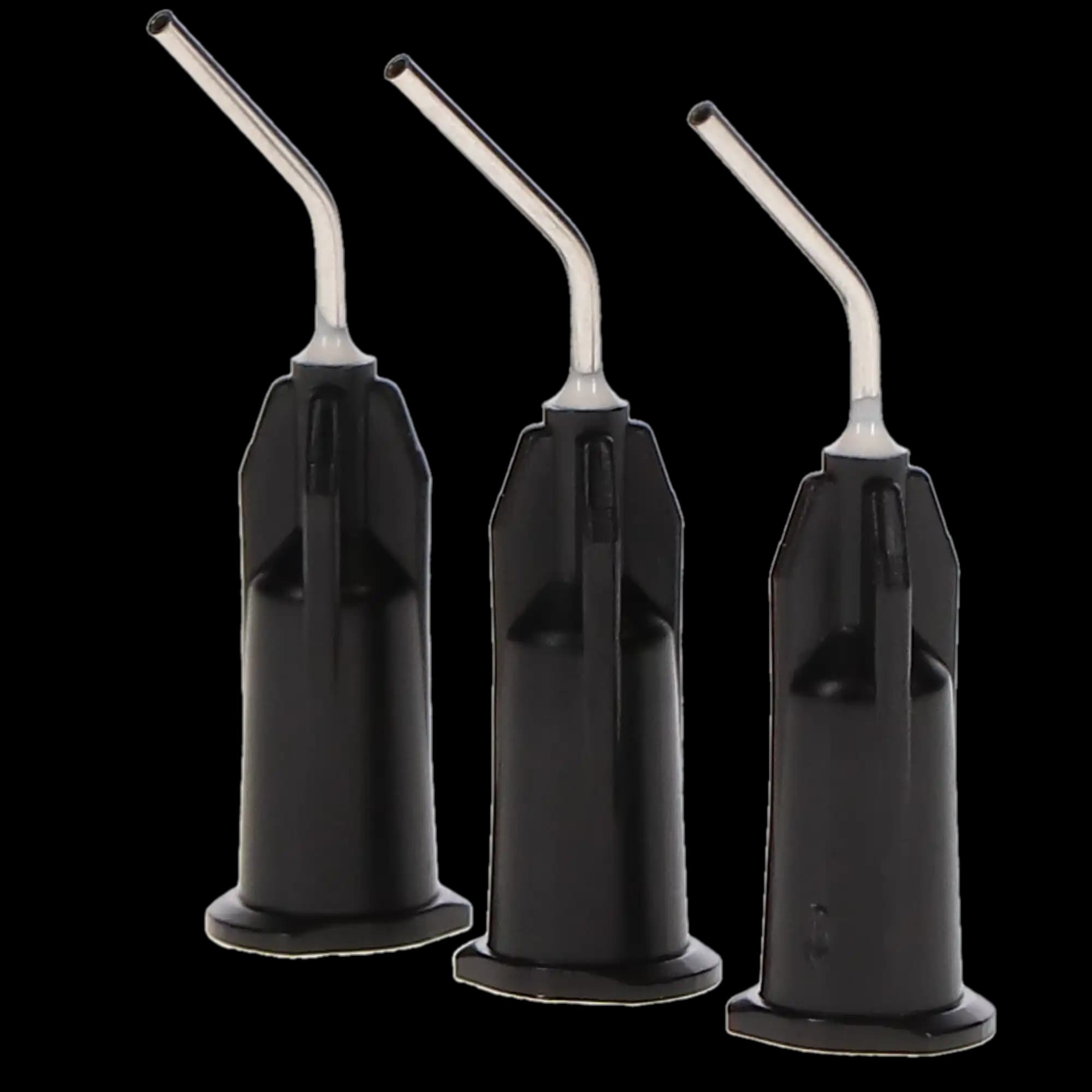Defend Plus Pre-Bent Needle Dispensing Tips, 19 Gauge, Black, 100/Pk, PN-1229 thumbnail 3