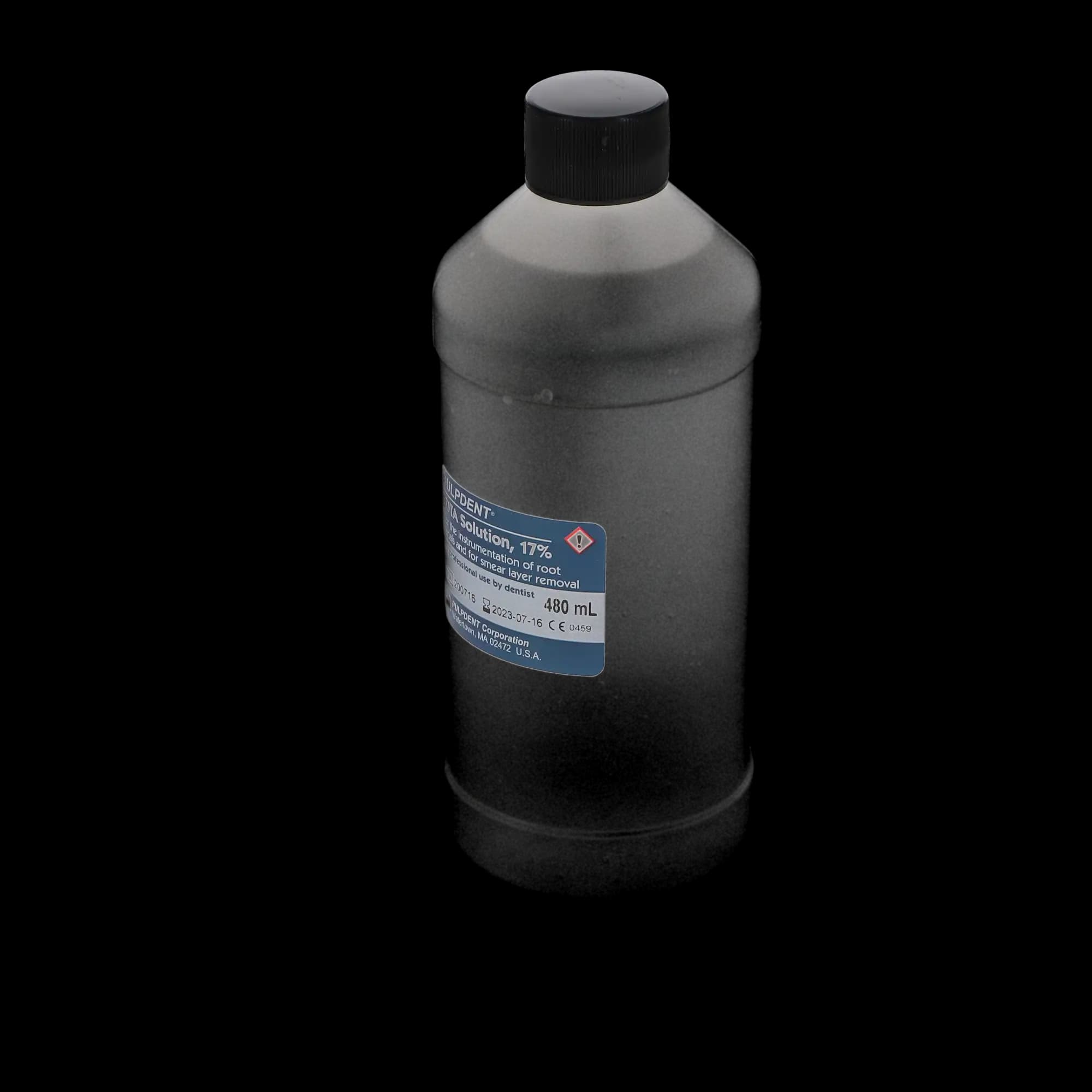 Pulpdent EDTA 17% Solution, Buffered Neutral pH Chelating Agent, 480 mL (16 oz) Bottle, EDTA480 thumbnail 5