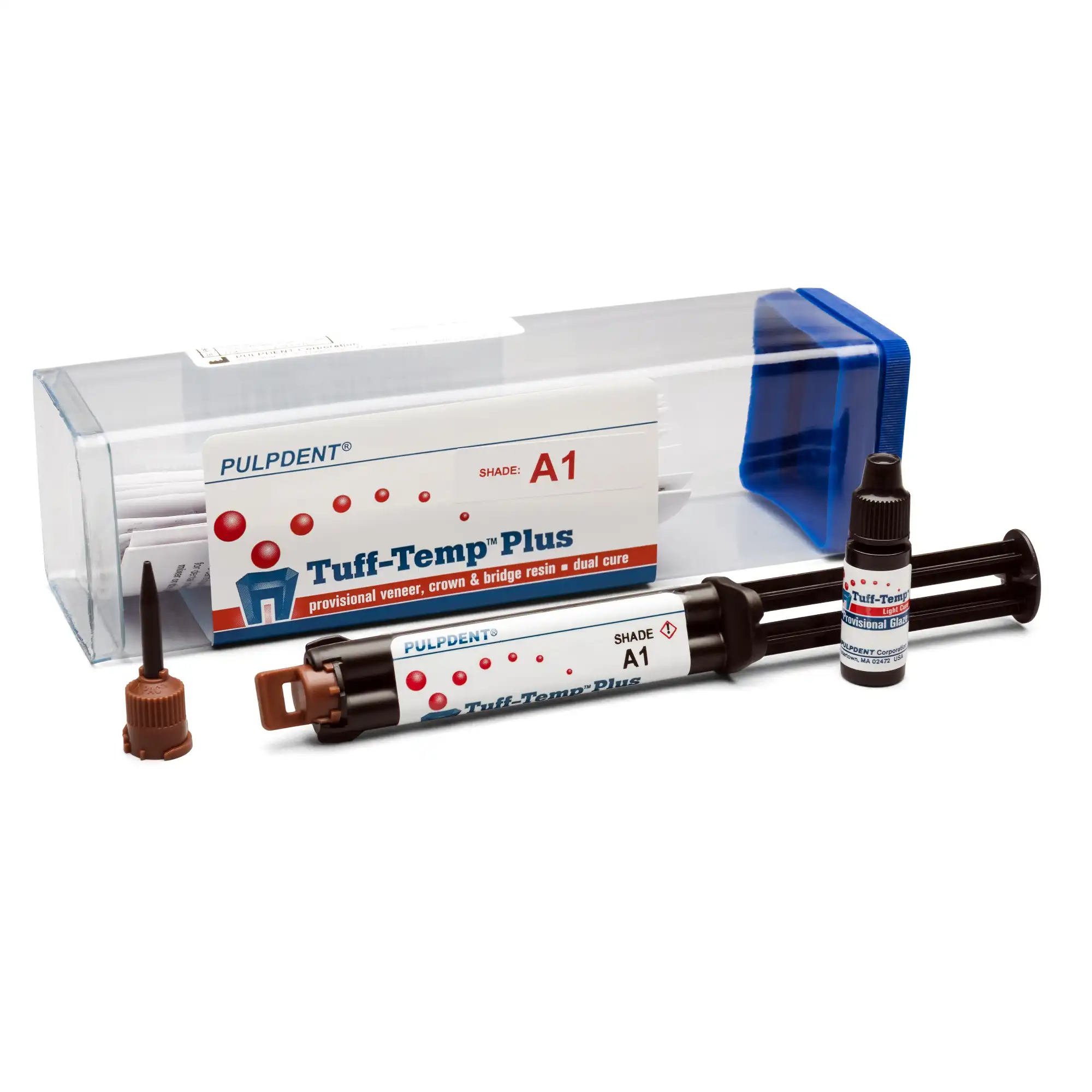 Tuff-Temp Plus Automix Syringe Kit, Provisional Veneer/Crown & Bridge Resin, Shade A1, 5 ml, TTP5A1 thumbnail 2