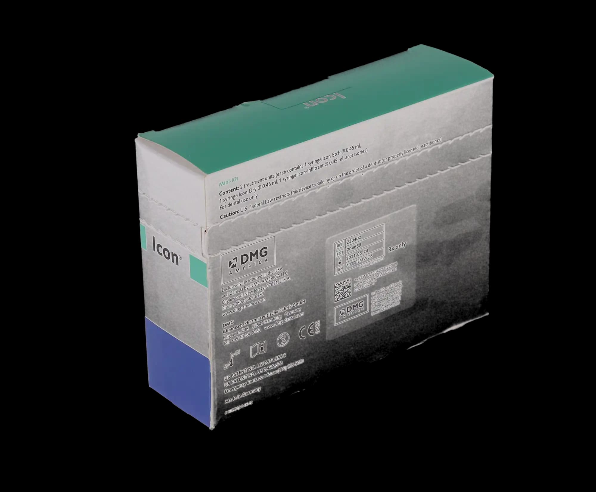 Icon Smooth Surface Mini Kit, Caries Infiltrant, 2 Patient Packs, 220402 thumbnail 6