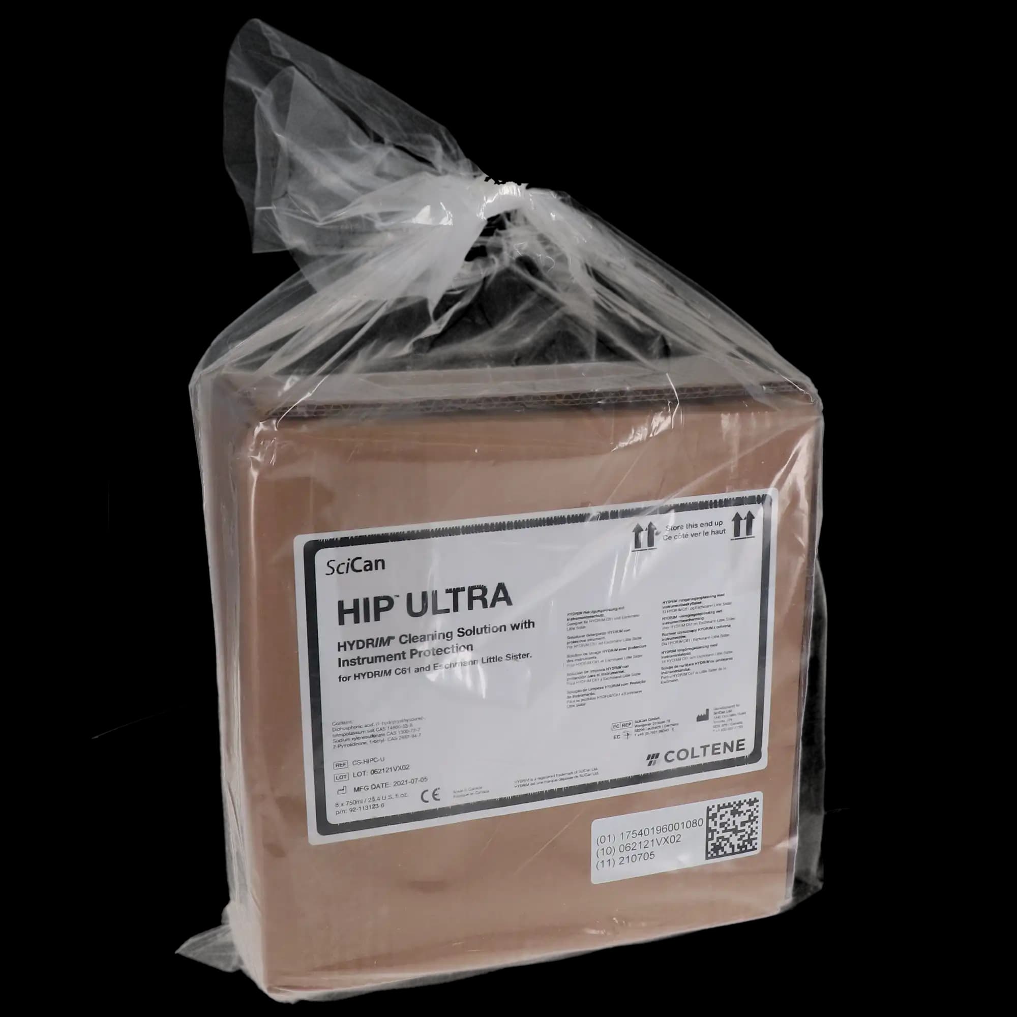 HIP Ultra HYDRIM Cleaning Solution, 750 mL Pouches, 8/Case, CS-HIPC-U thumbnail 3