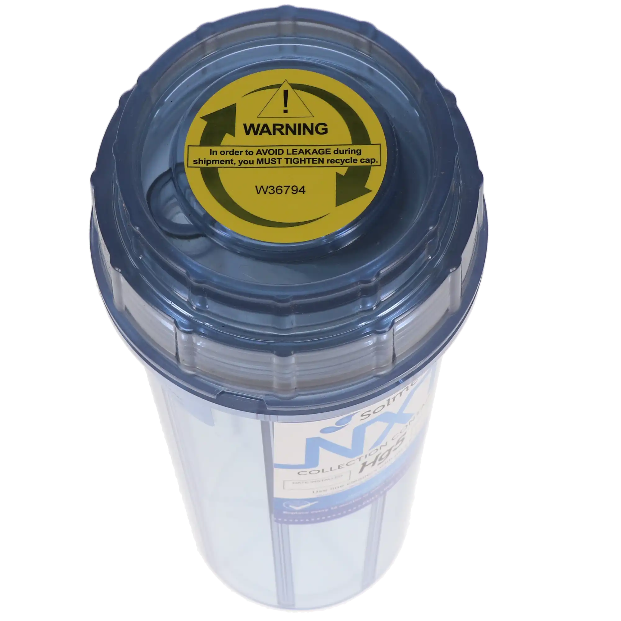 Solmetex NXT Hg5 Collection Container with Recycle Kit, NXT-HG5-002CR thumbnail 3