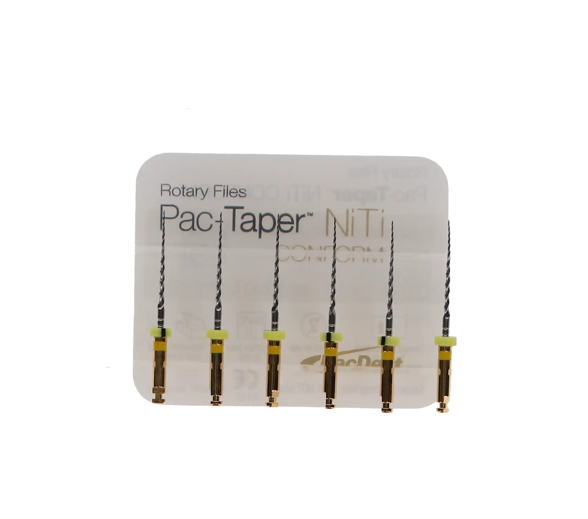 Pac-Taper Conform Nickel-Titanium Rotary Files, A1 (Tip #20), 21 mm, 6/Pk, TFC21A1 thumbnail 4
