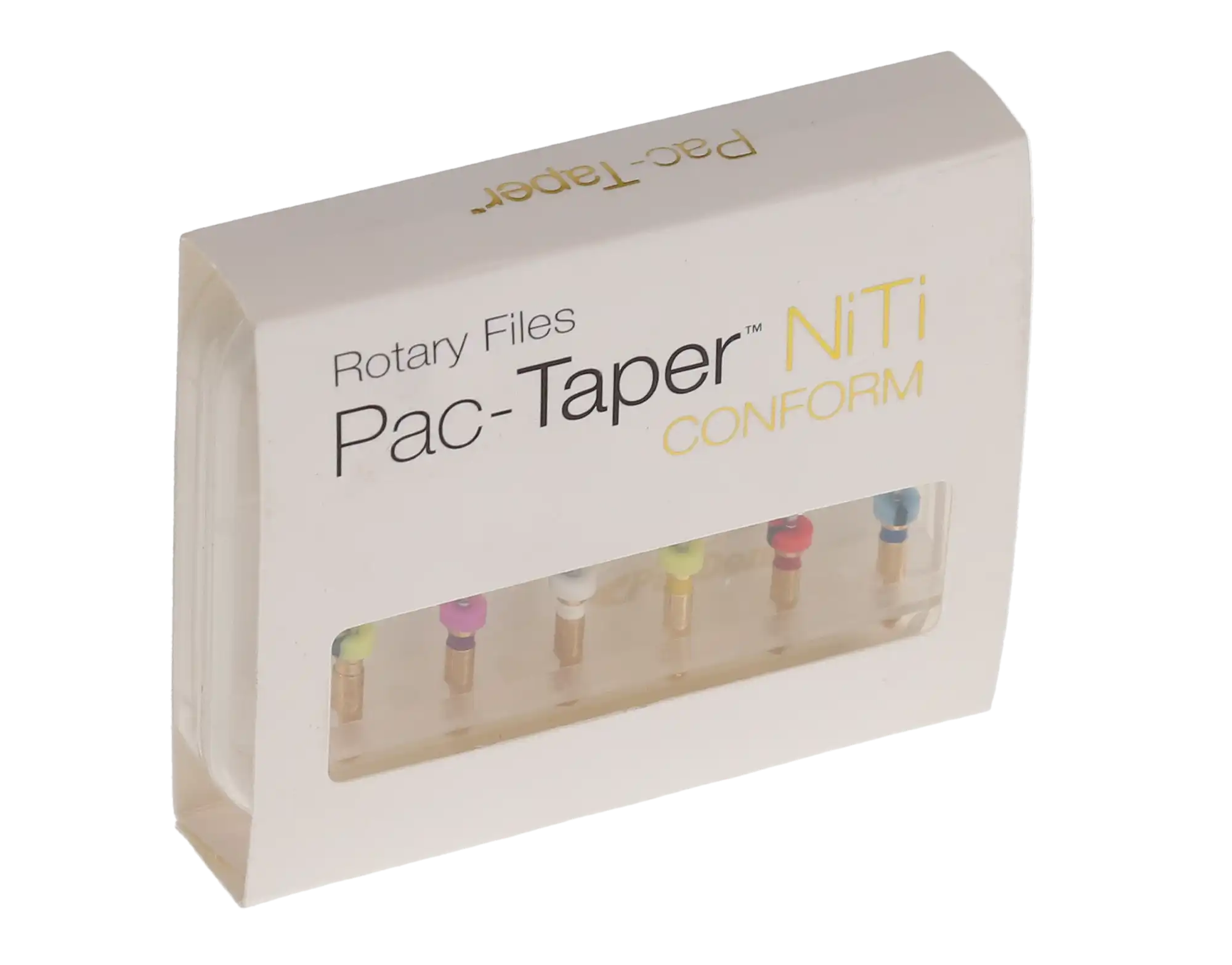 Pac-Taper Conform Nickel-Titanium Rotary Files, Assorted (CX, C1, C2, A1, A2, A3), 21mm, 6/Pk, TFC21AS thumbnail 5