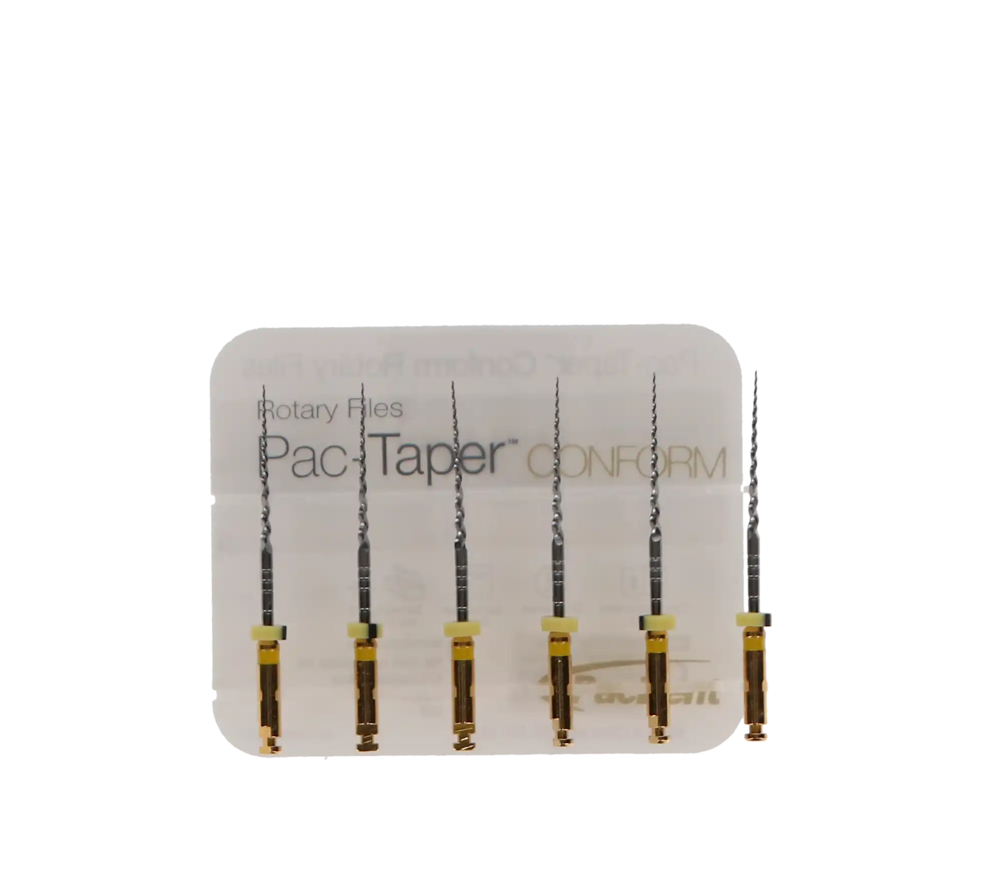 Pac-Taper Conform Nickel-Titanium Rotary Files, 25 mm, A1 (Tip #20), 6/Pk, TFC25A1 thumbnail 4