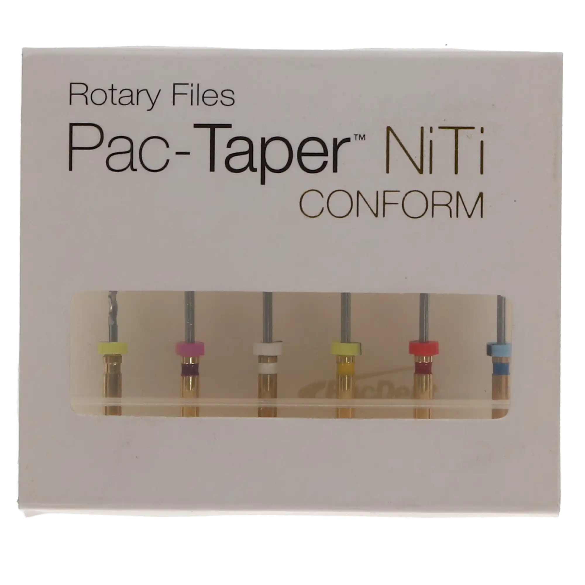Pac-Taper Conform Nickel-Titanium Rotary Files, 31 mm, Assorted (CX, C1, C2, A1, A2, A3), 6/Pk, TFC31AS thumbnail 4