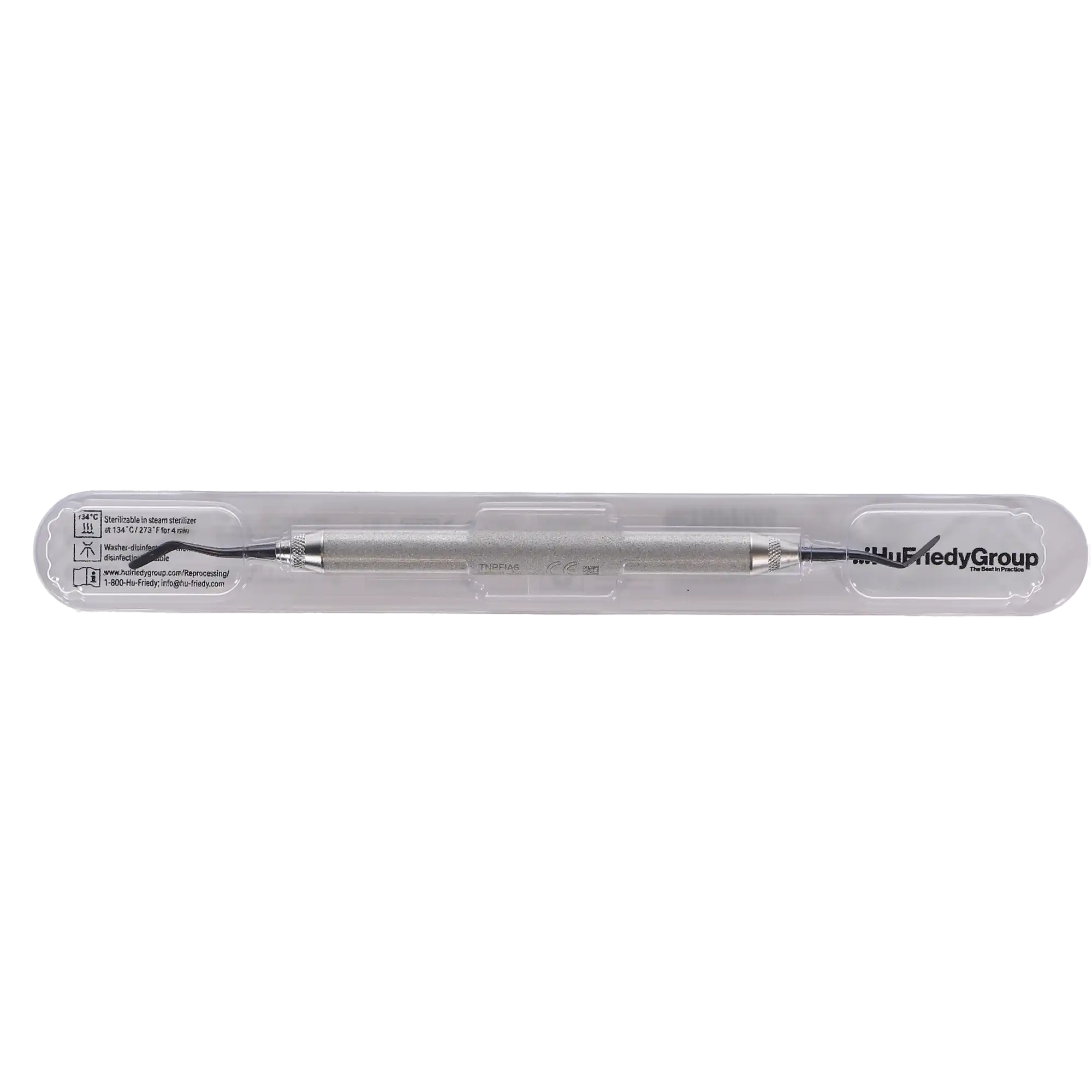 Hu-Friedy XTS Composite Instrument A6, Double-Ended, #6S Smooth Satin Steel Handle, TNPFIA6 thumbnail 5