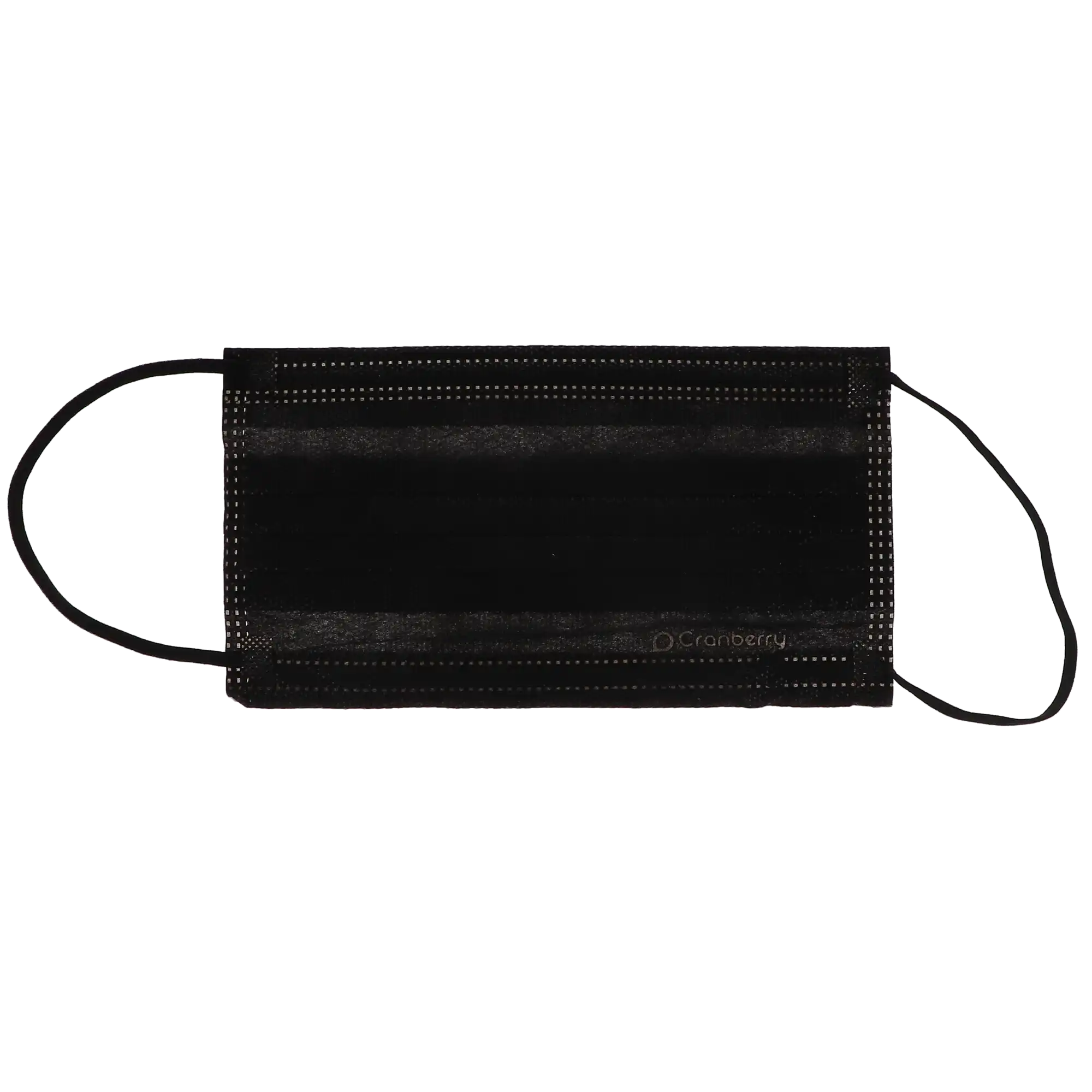 Cranberry Carbon ASTM Level 3 Earloop Face Mask, 4-Ply, Black, One Size, 50/Box, C2900K thumbnail 10