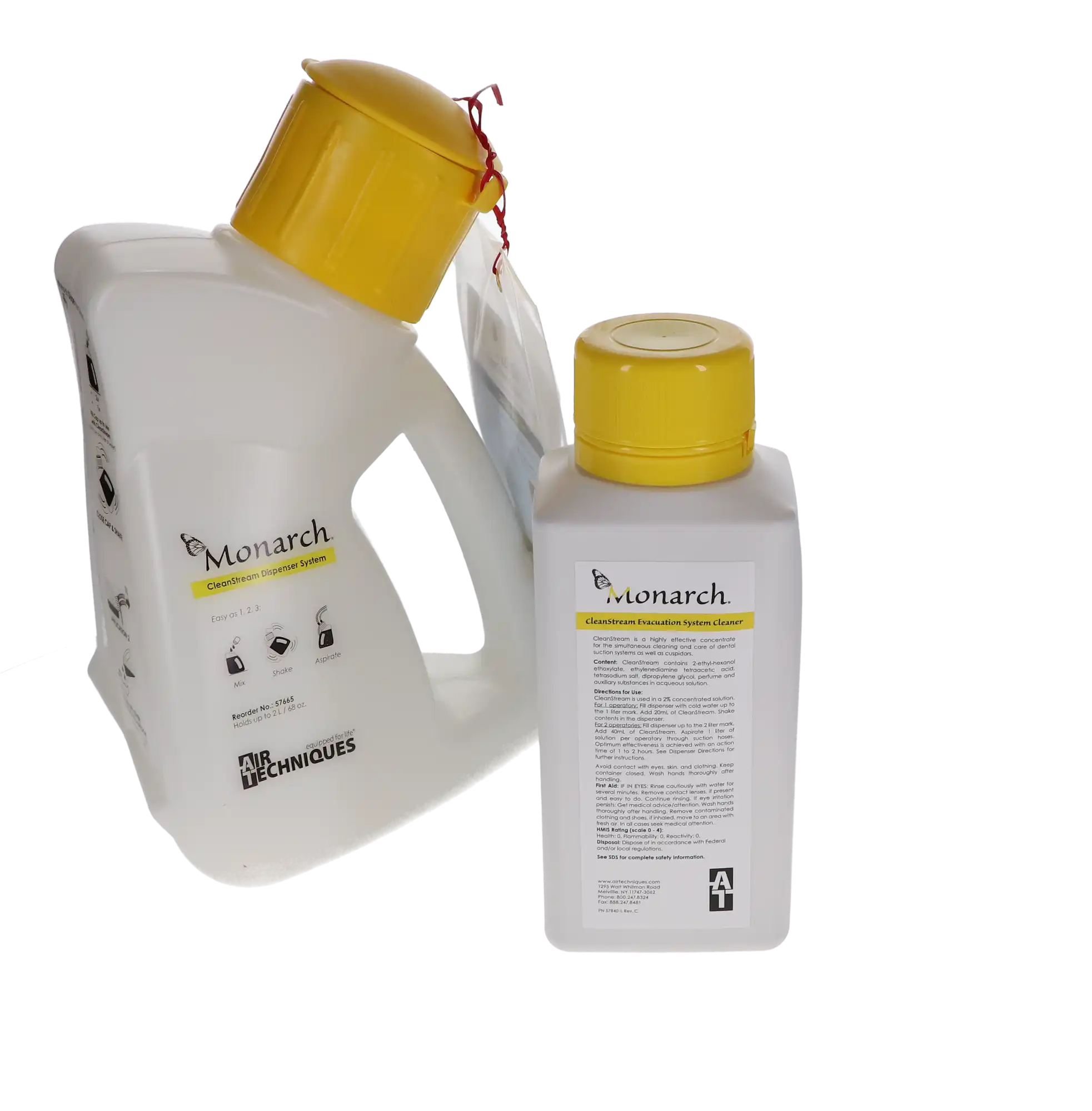 CleanStream Evacuation System Cleaner Starter Kit, Includes Dispenser and 33.8 oz Bottle, 57660 thumbnail 13