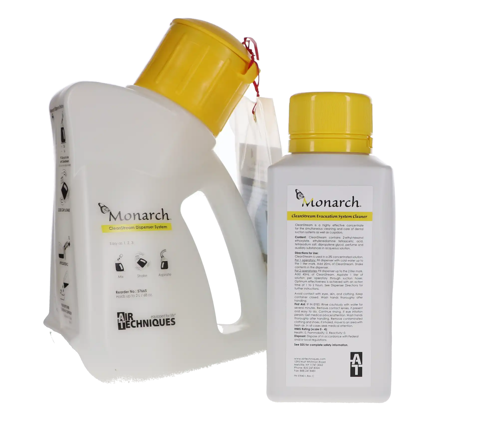 CleanStream Evacuation System Cleaner Starter Kit, Includes Dispenser and 33.8 oz Bottle, 57660 thumbnail 15