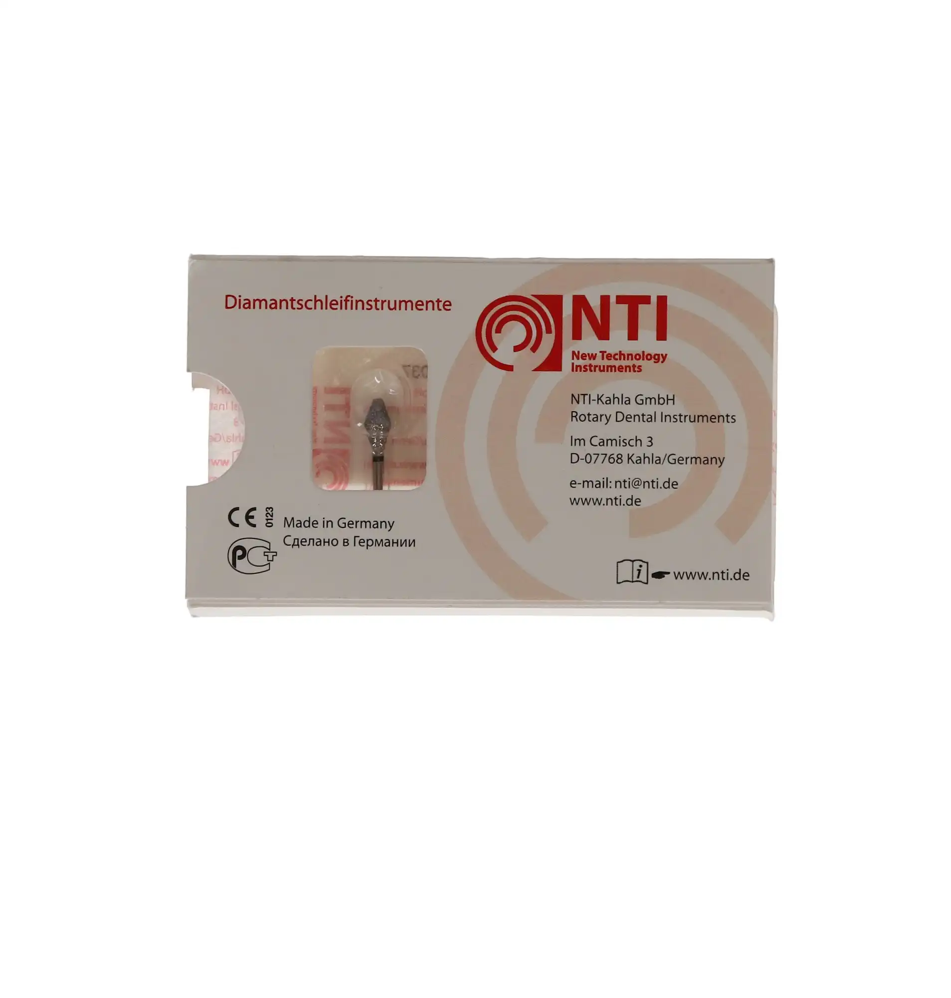 NTI Diamond Bur, FG, Barrel, #811, 3.7 mm, Super Coarse, Black, 5/Pk, SC811-037 thumbnail 5