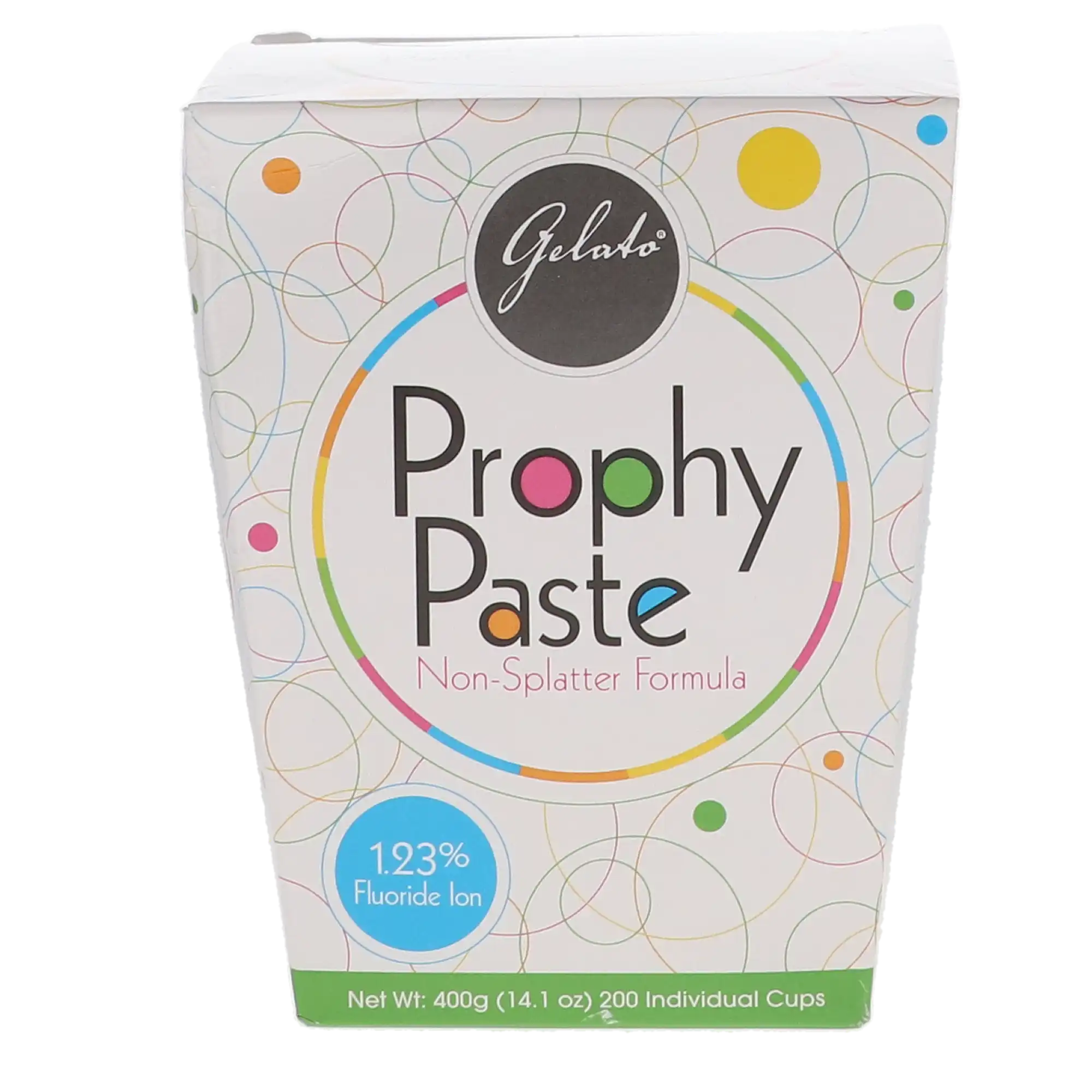 Gelato Prophy Paste with Fluoride, Medium Grit, Mint, 2 g Unit Dose Cups, 200/Box, 24-02277 thumbnail 5