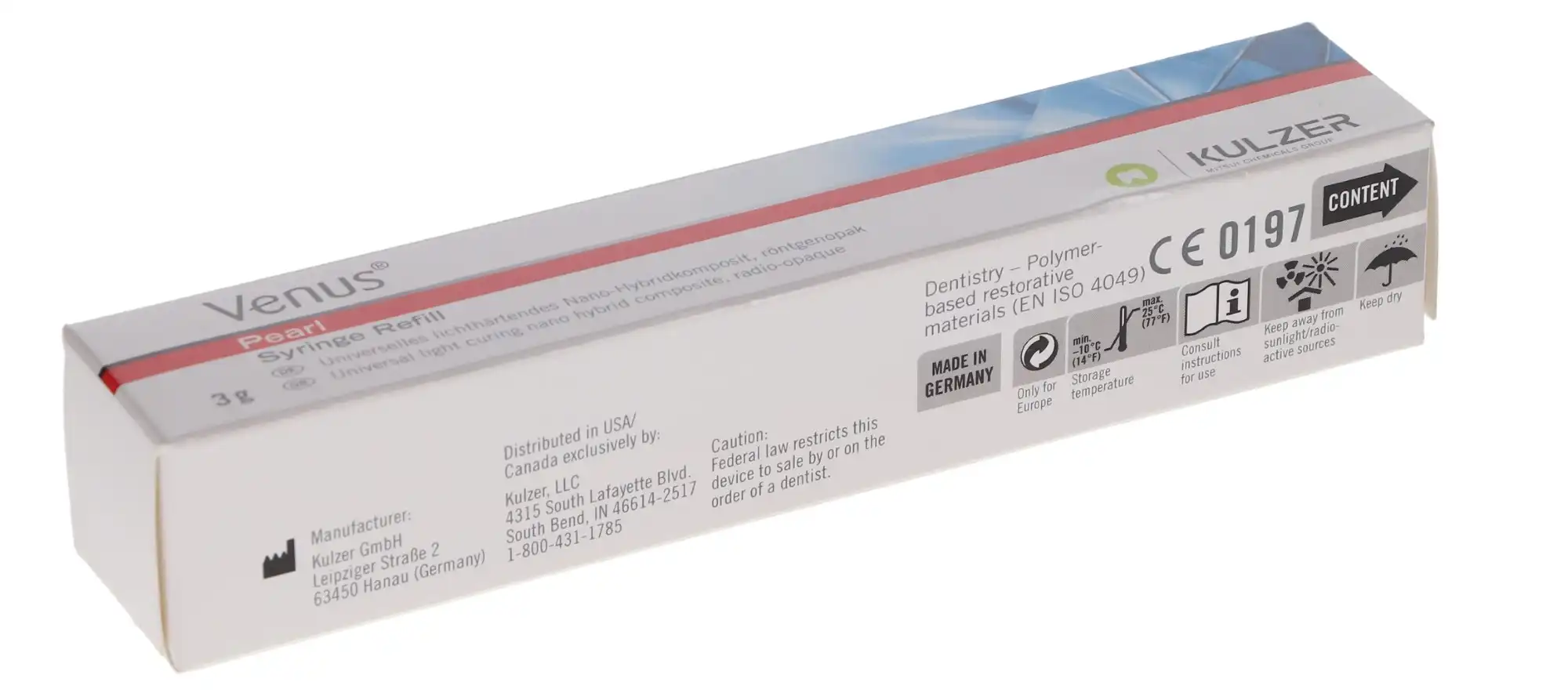 Venus Pearl Nanohybrid Composite, BXL (Bleach Extra Light), 3 g Syringe Refill, 66048194 thumbnail 11