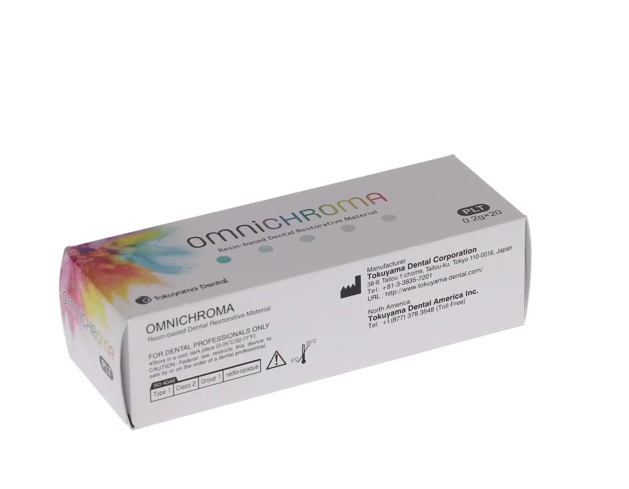 Tokuyama OMNICHROMA Universal Resin-Based Composite, Light-Cure, PLT Preloaded Tips, 0.2 g, 20/Pk, 10126 thumbnail 8