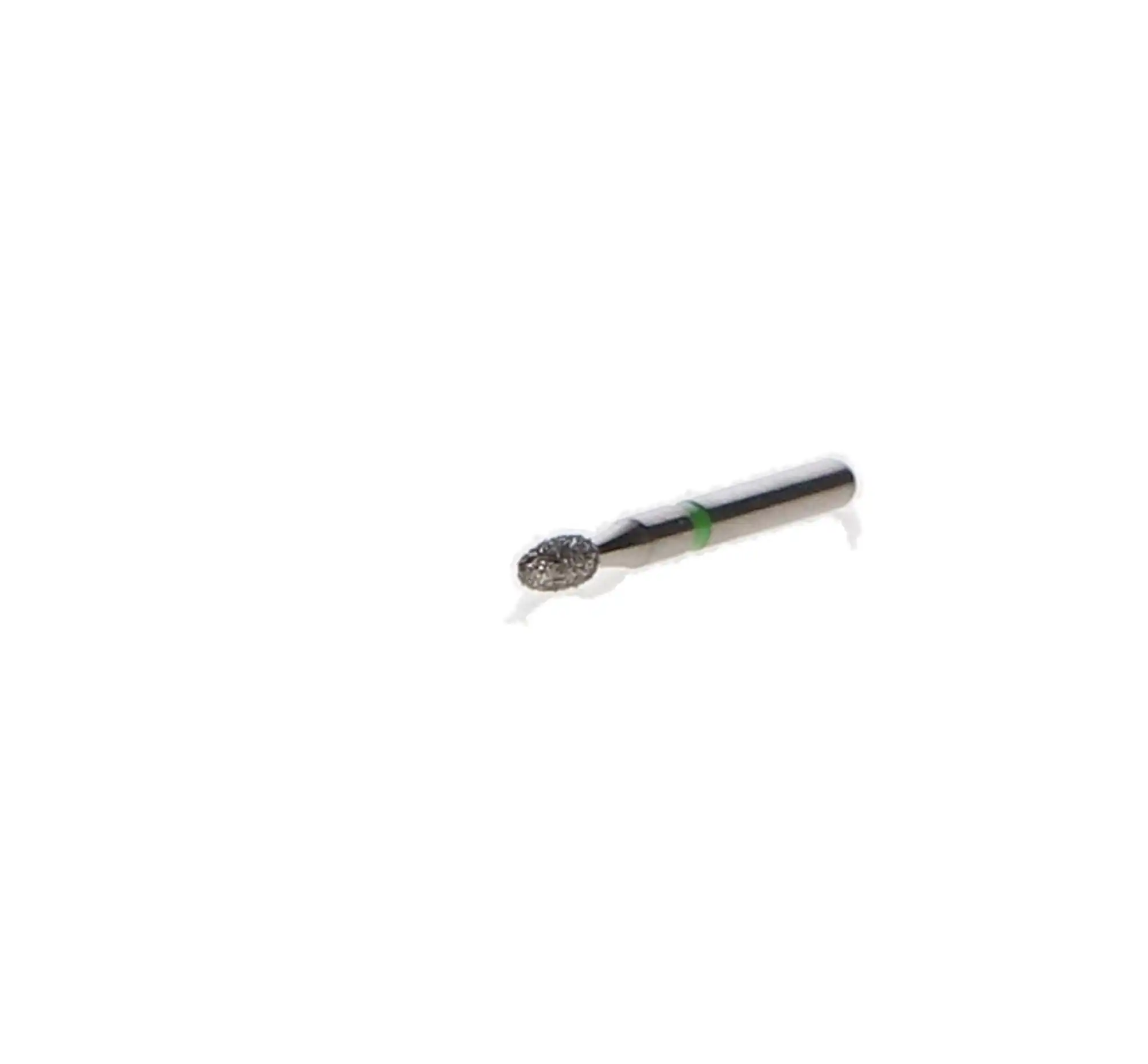 NTI Diamond Bur, FG, Football, #379-016, 1.6 mm, Coarse, Green, 5/Pk, C379-016 thumbnail 2