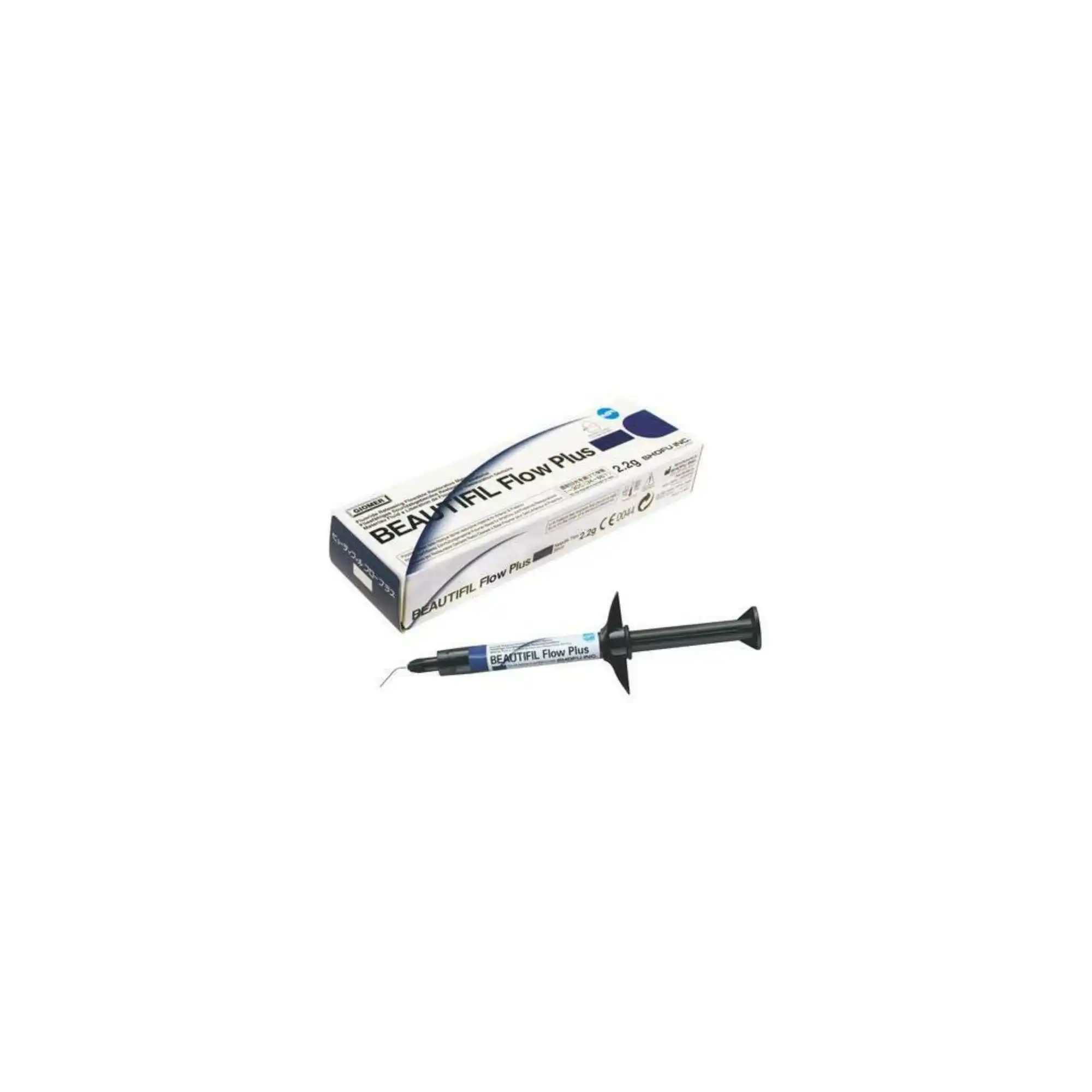 Beautifil Flow Plus Hybrid Composite, Light-Cure, Syringe Refill, F03 Low Flow, 2.2 g, Shade D2, 1/Pk, 2069 - Beautifil Flow Plus Hybrid Composite, Light-Cure, Syringe Refill, F03, 2.2 g, D2, 1/Pk, 2069 - Image 1